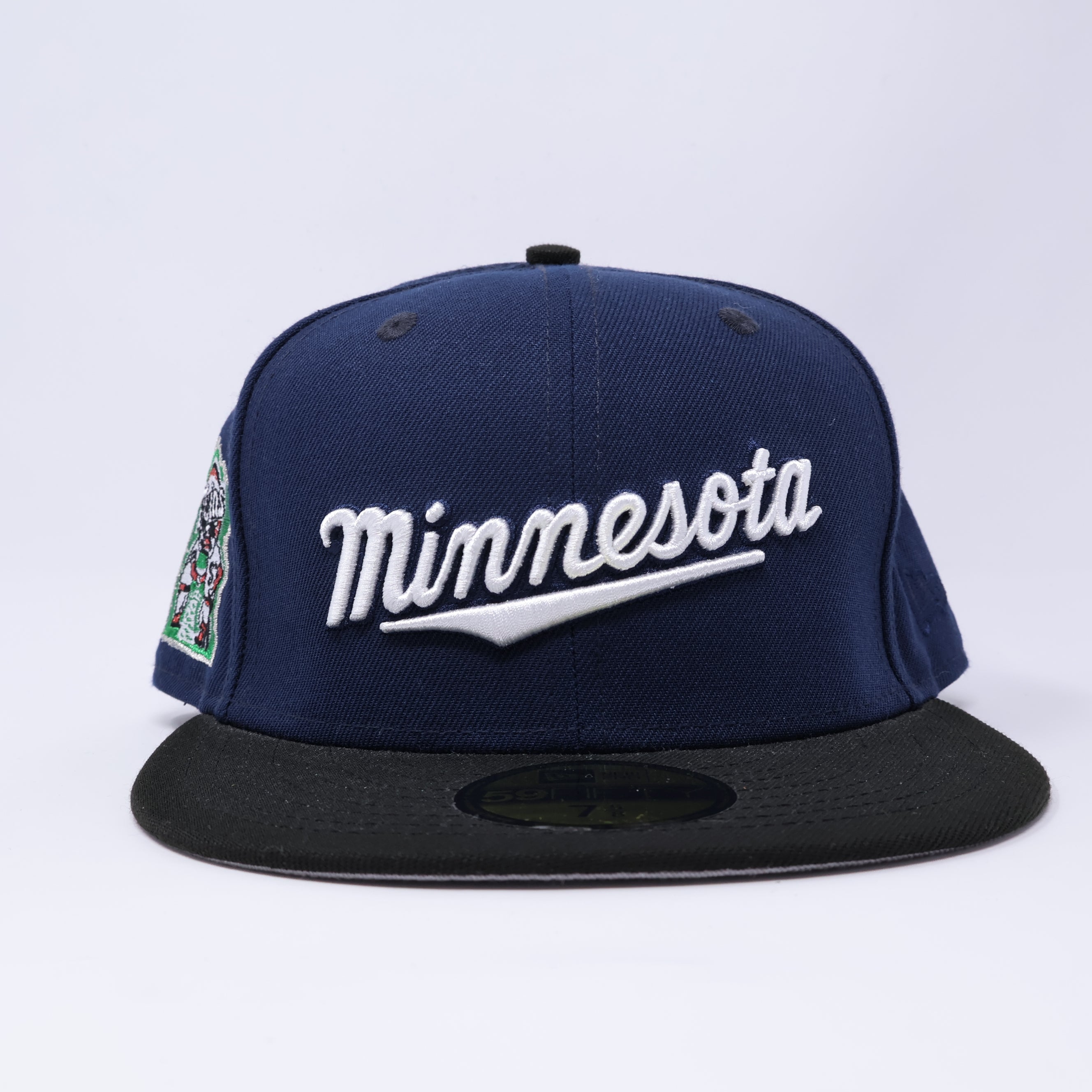 NWT 5/8 Navy Minnesota Twins Handshake 59fifty New Era Fitted Hat Cap