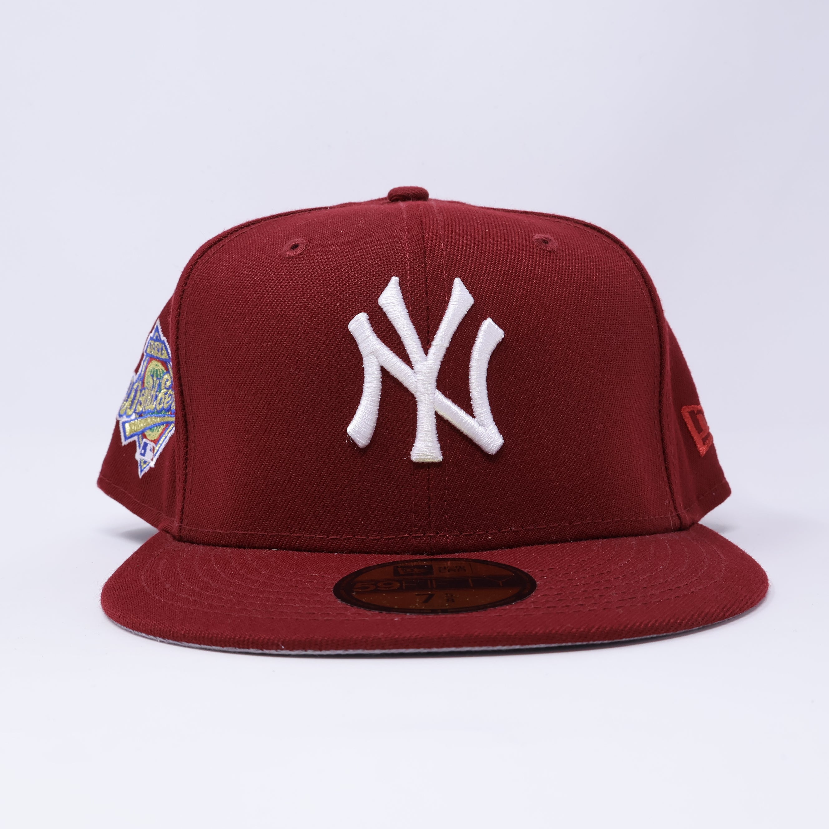 NWT 5/8 Maroon New York Yankees 1996 World Series 59fifty New Era Fitted Hat Cap