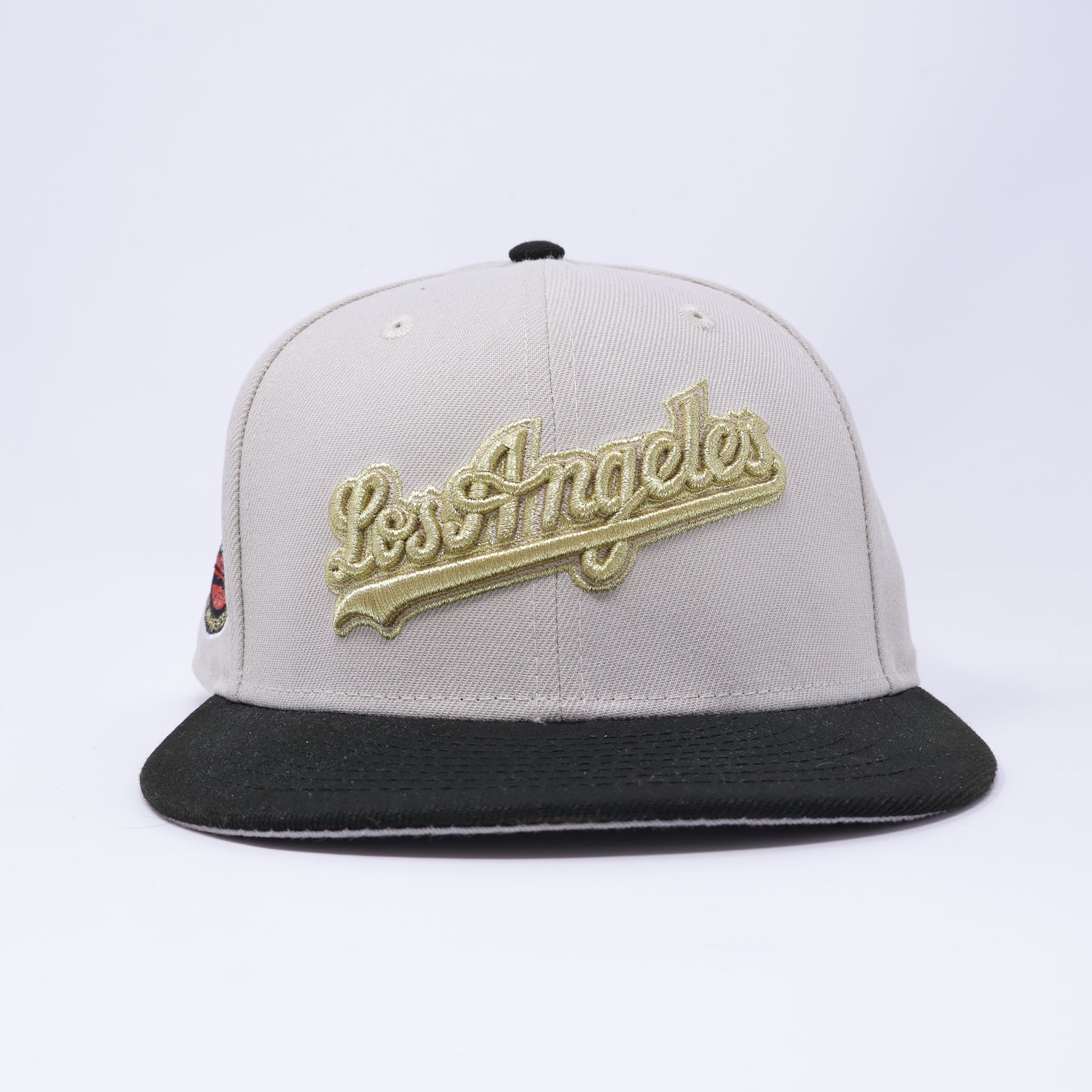 USED 7 Stone Los Angeles Dodgers 50th anniversary 59fifty New Era Fitted Hat Cap