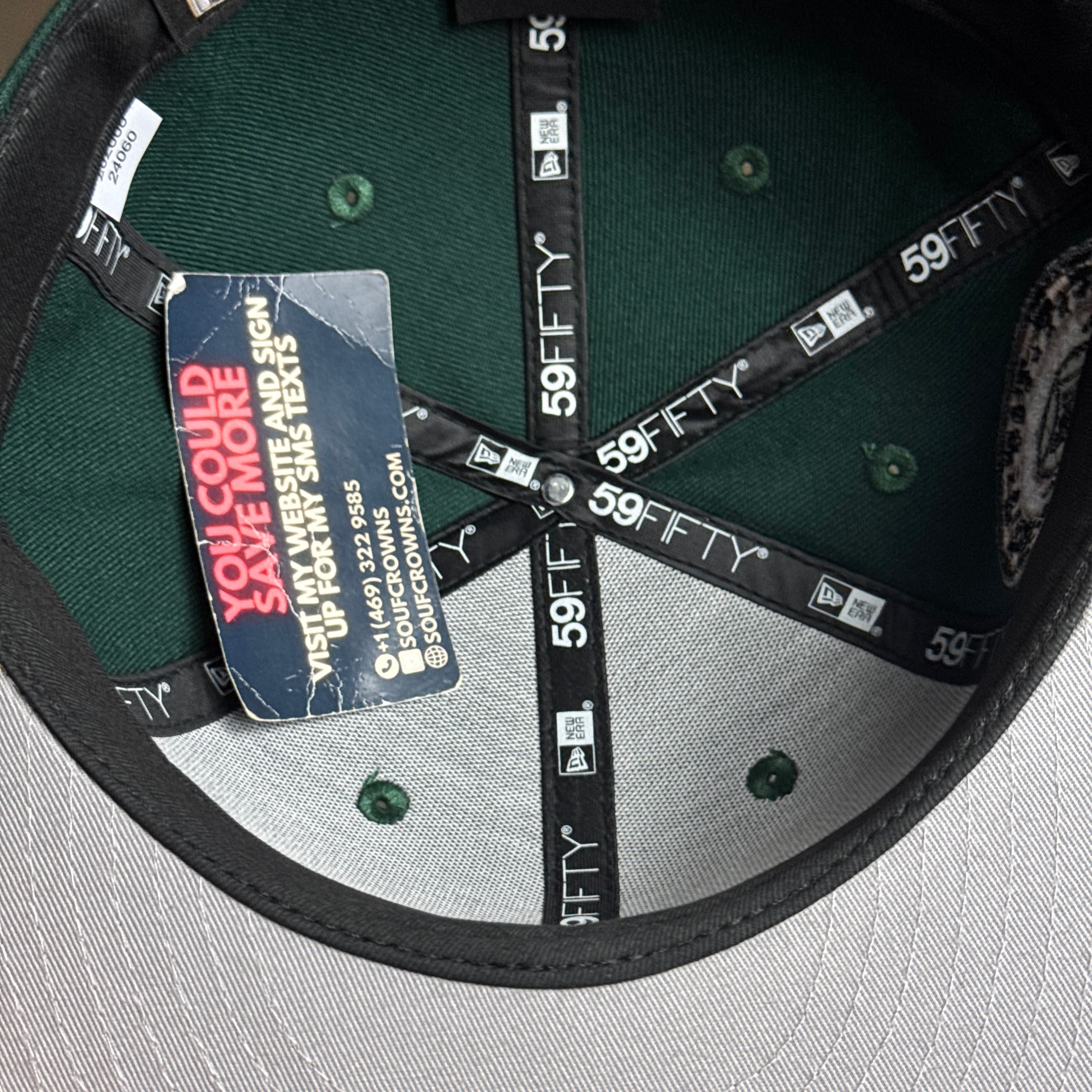 NWT 1/2 Green New York Yankees 1942 All Star Game 59fifty New Era Fitted Hat Cap