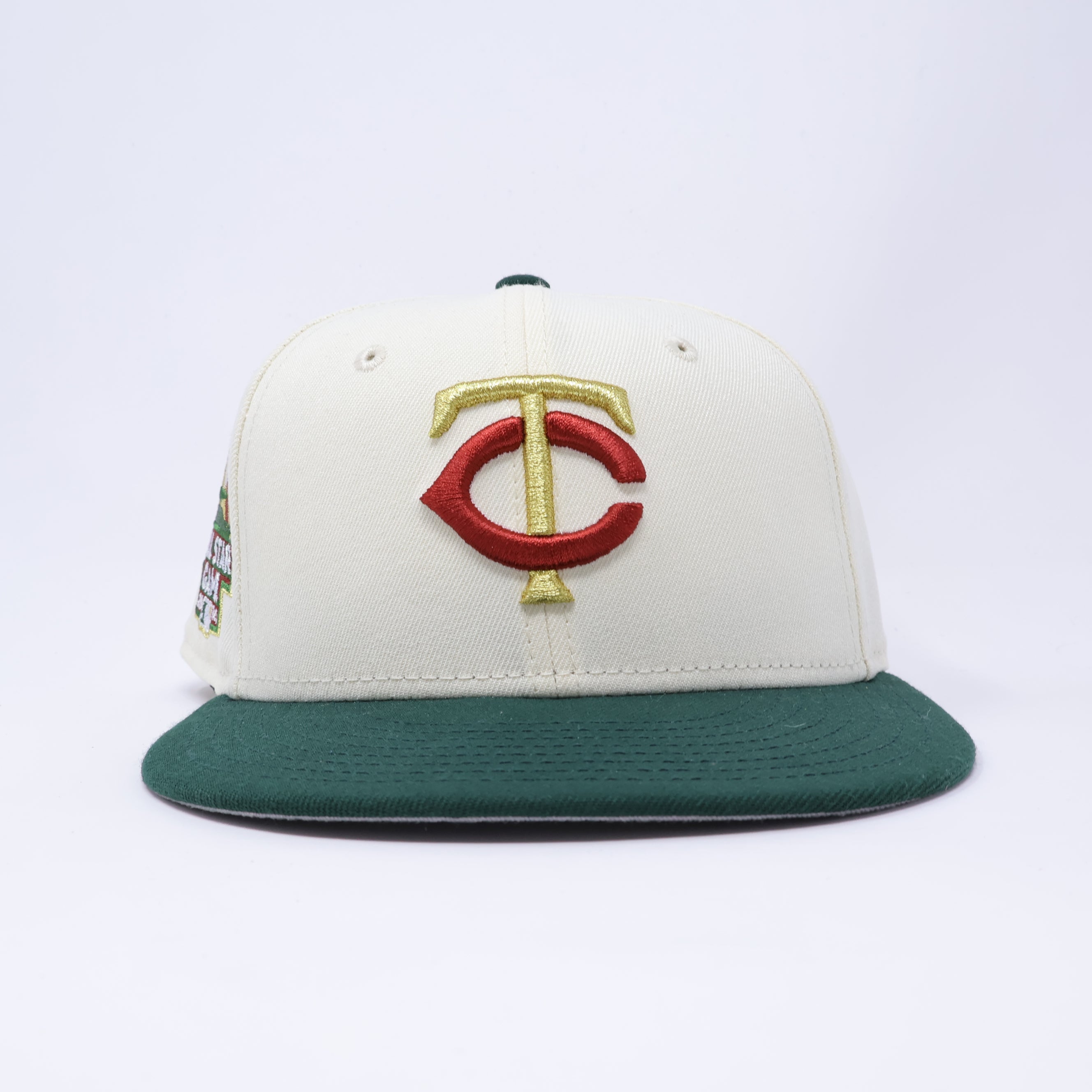 USED 7 Chrome Minnesota Twins 2014 all-star game 59fifty New Era Fitted Hat Cap