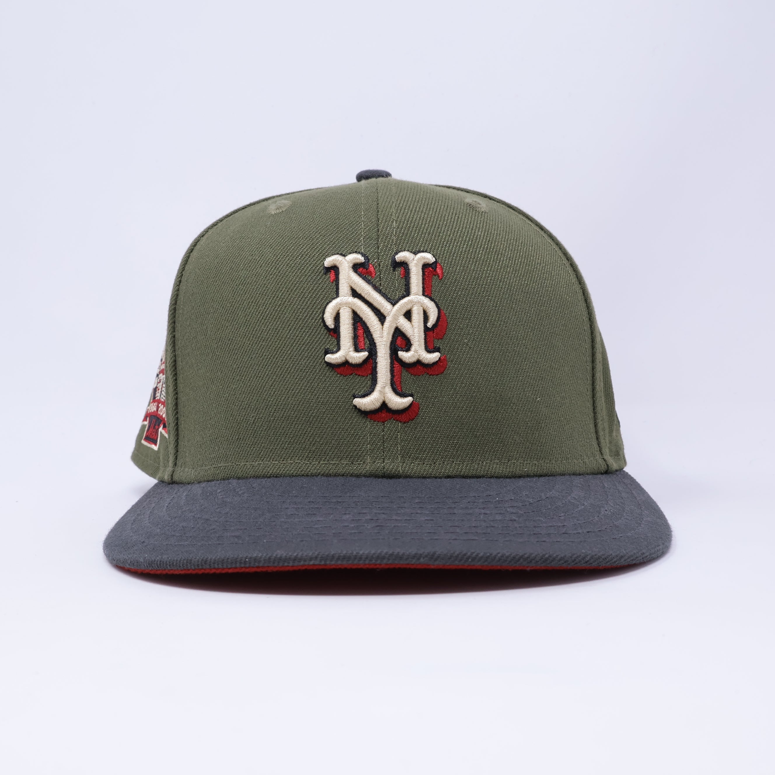 USED 1/8 Green New York Mets Shia Stadium 59fifty New Era Fitted Hat Cap