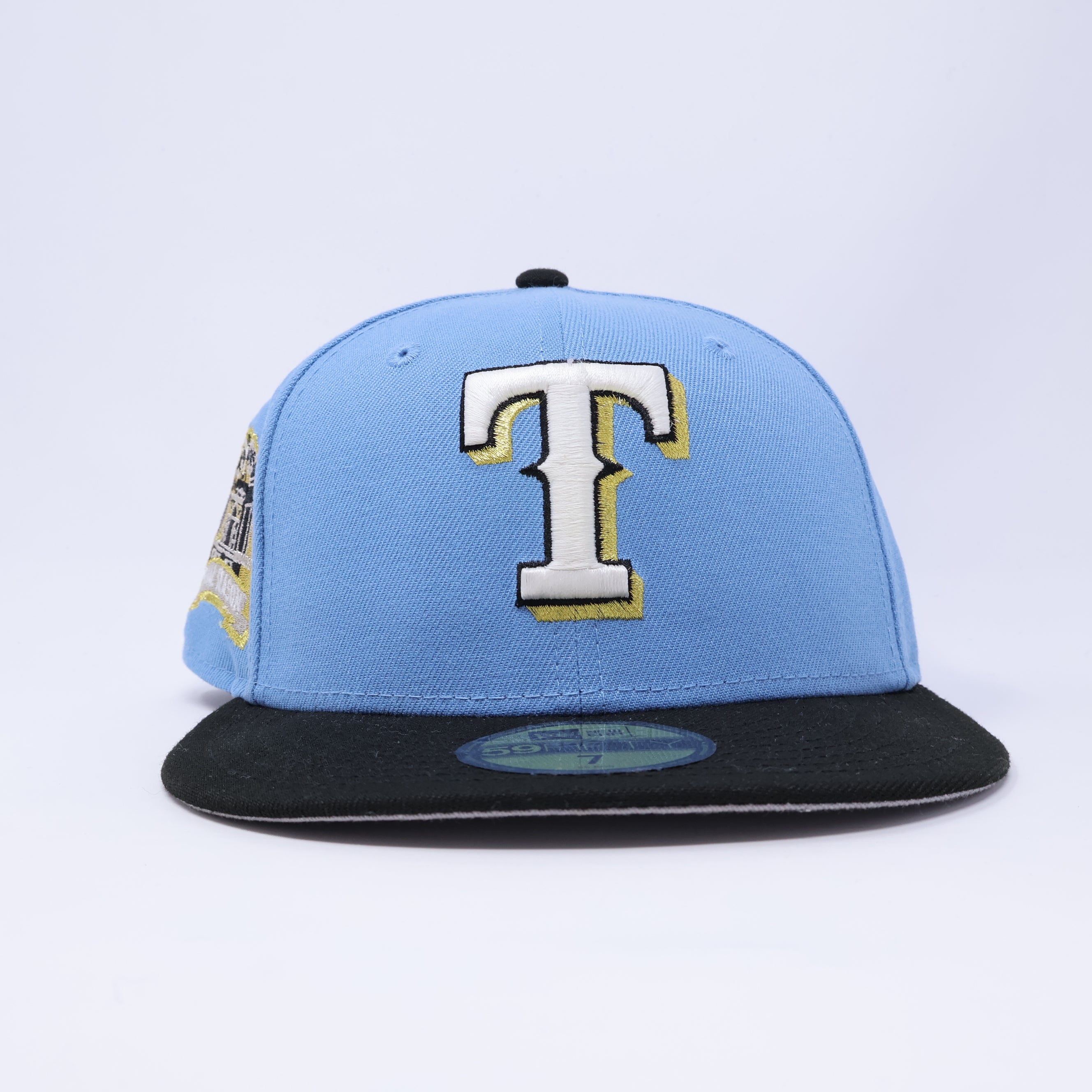 NWT 7 Blue Dallas Texas Rangers Final Season 59fifty New Era Fitted Hat Cap