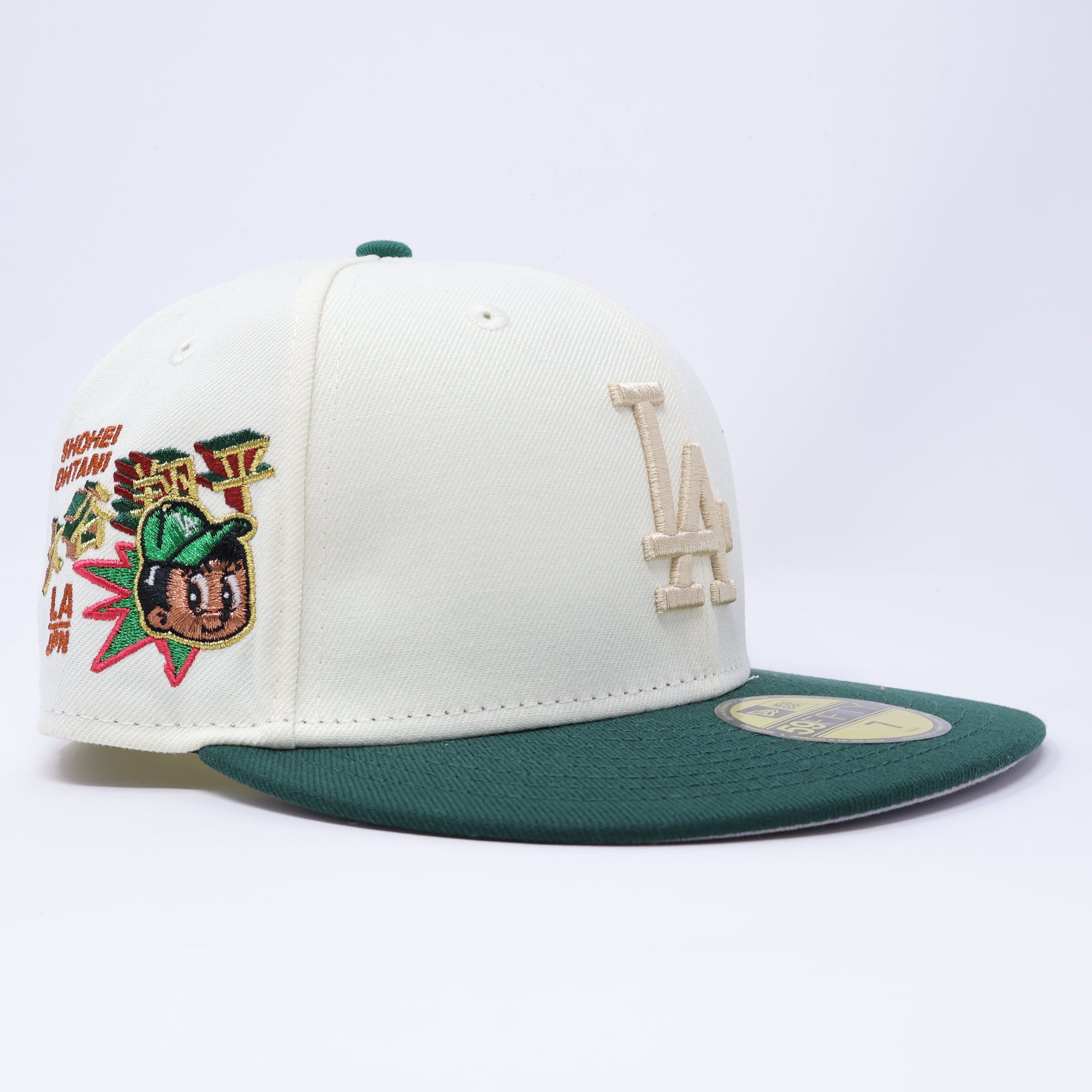 NWT 7 Chrome Los Angeles Dodgers Shohei Ohtani 59fifty New Era Fitted Hat Cap
