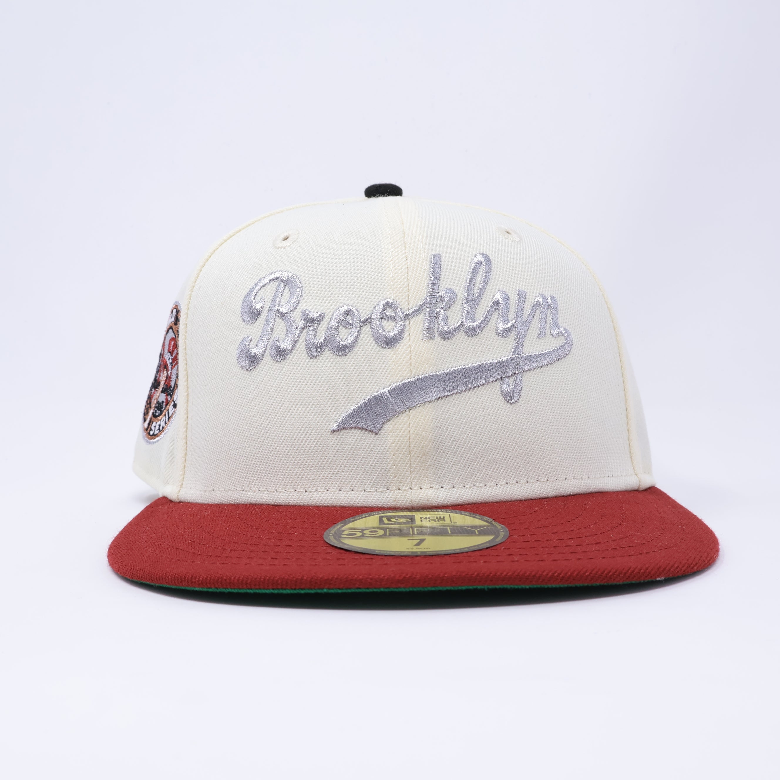 NWT 7 Chrome Brooklyn Dodgers 1949 World Series 59fifty New Era Fitted Hat Cap
