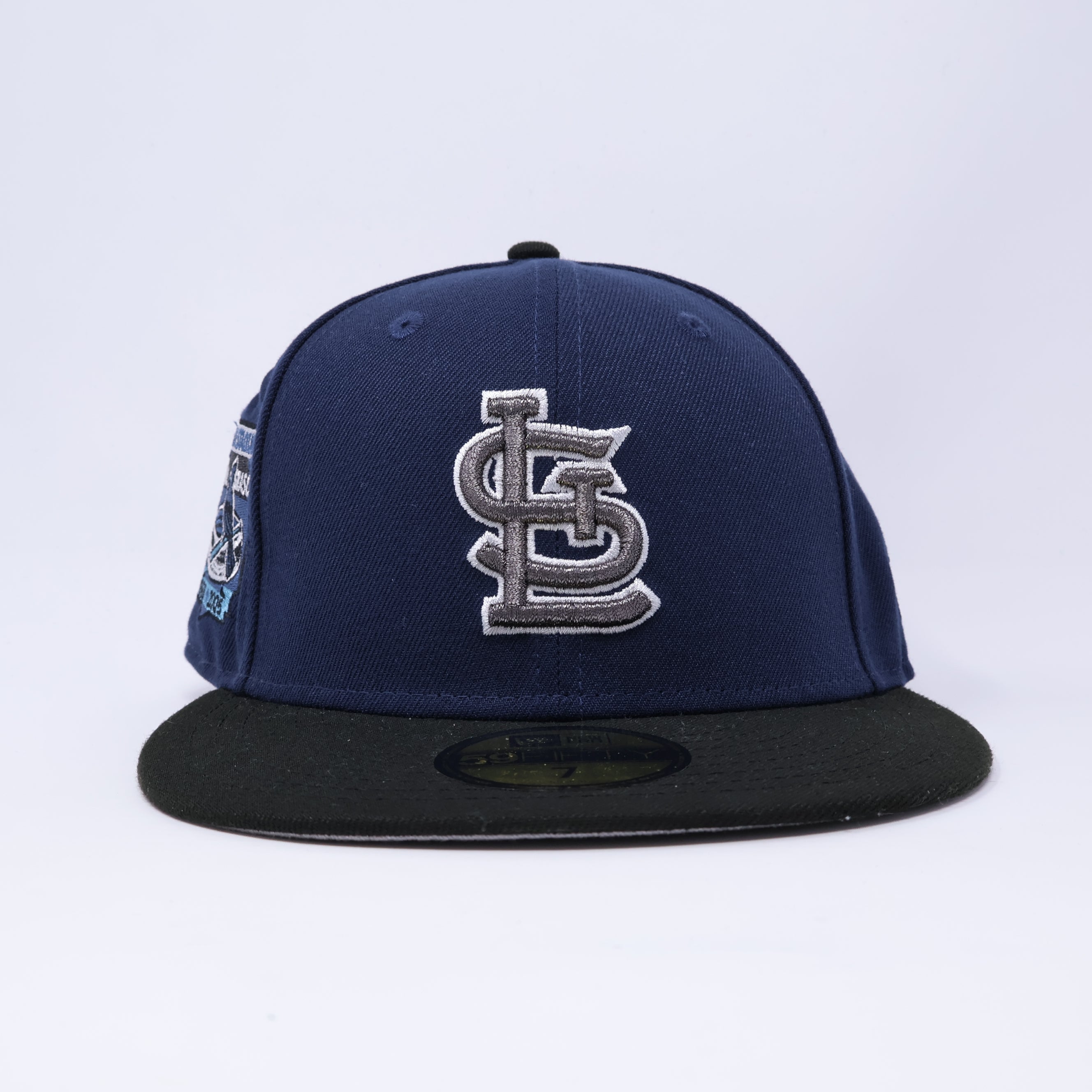 NWT 7 Navy St. Louis Cardinals Bush Stadium 59fifty New Era Fitted Hat Cap