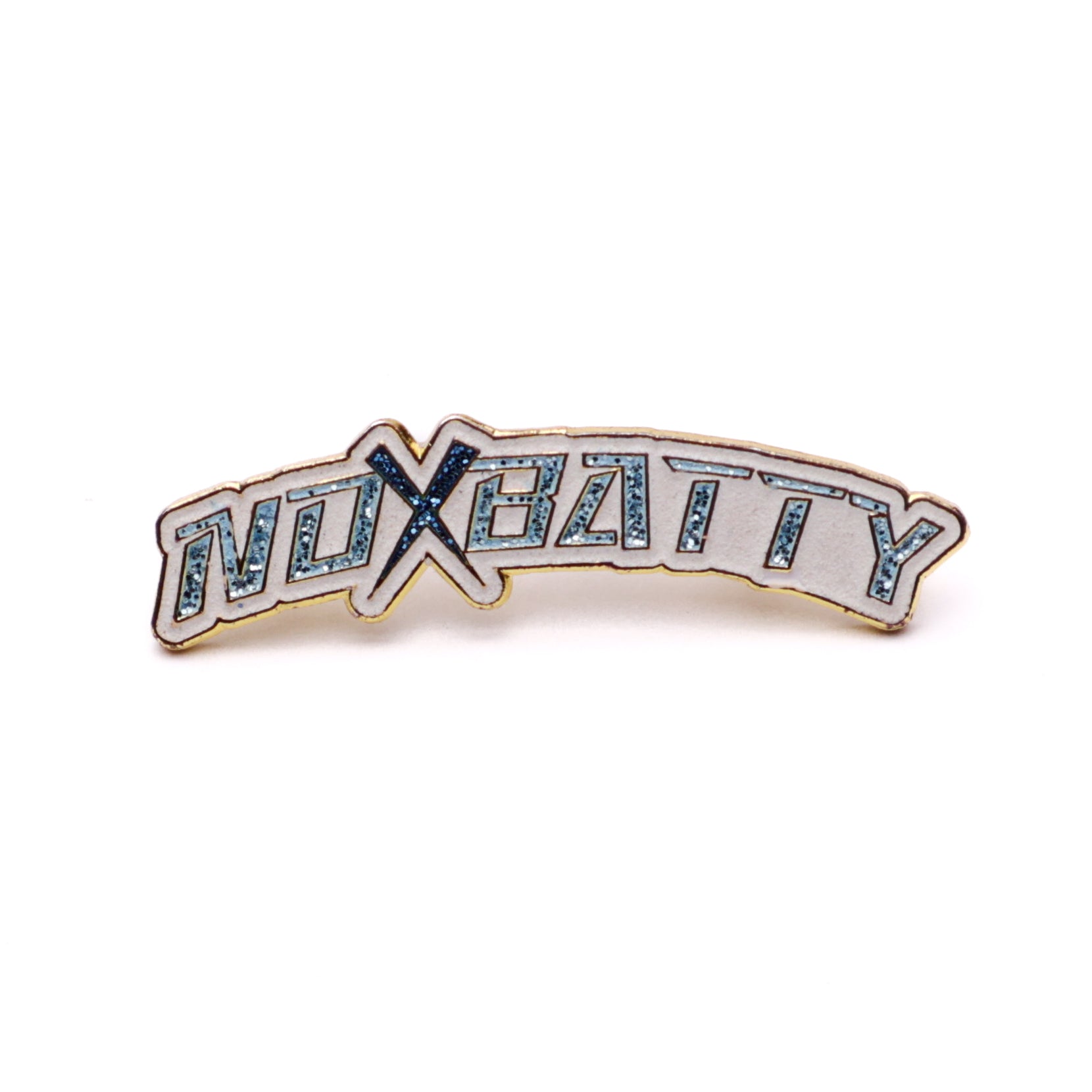 Various No X Batty Script Pin