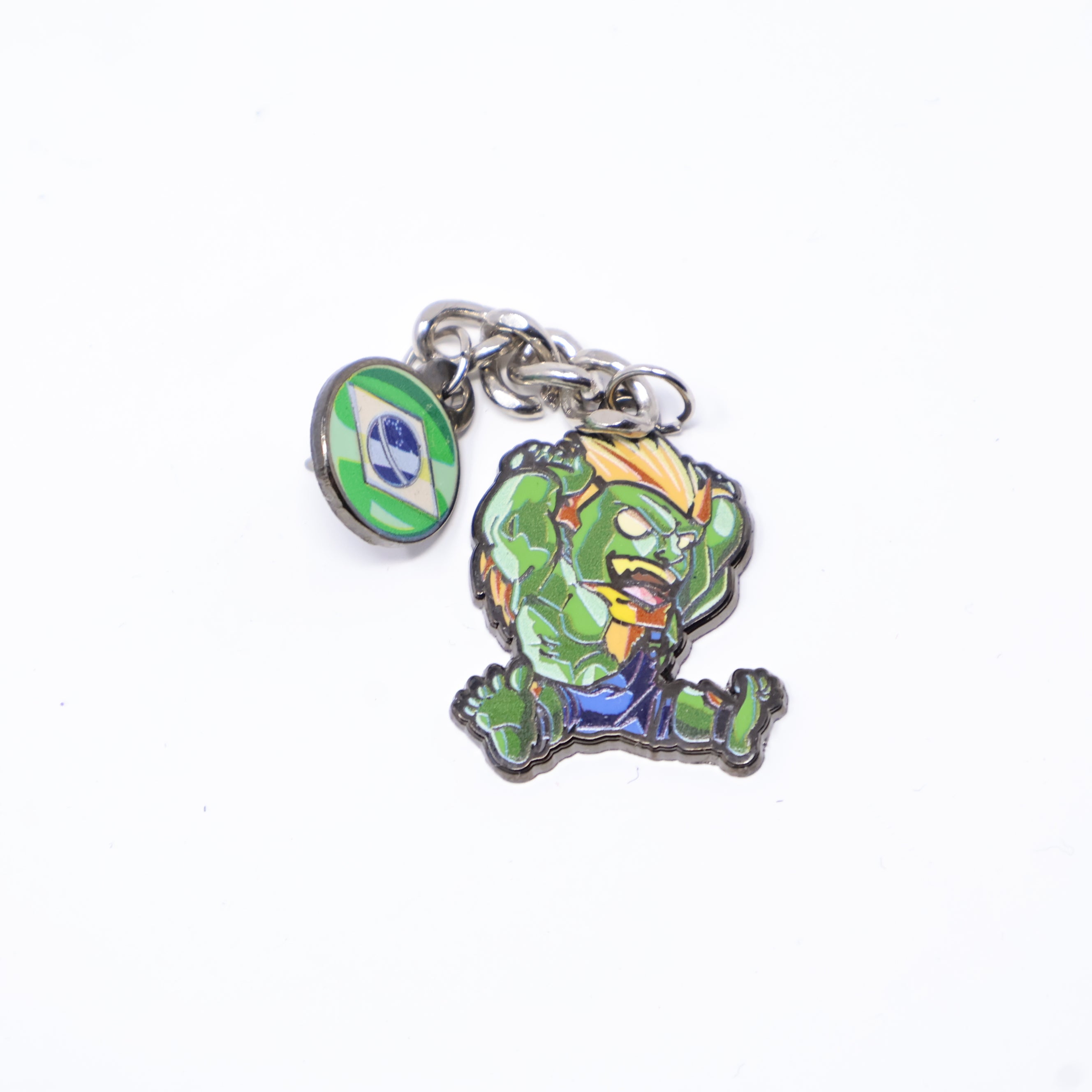 Blanka Brazil Street Fighter Chain Pin
