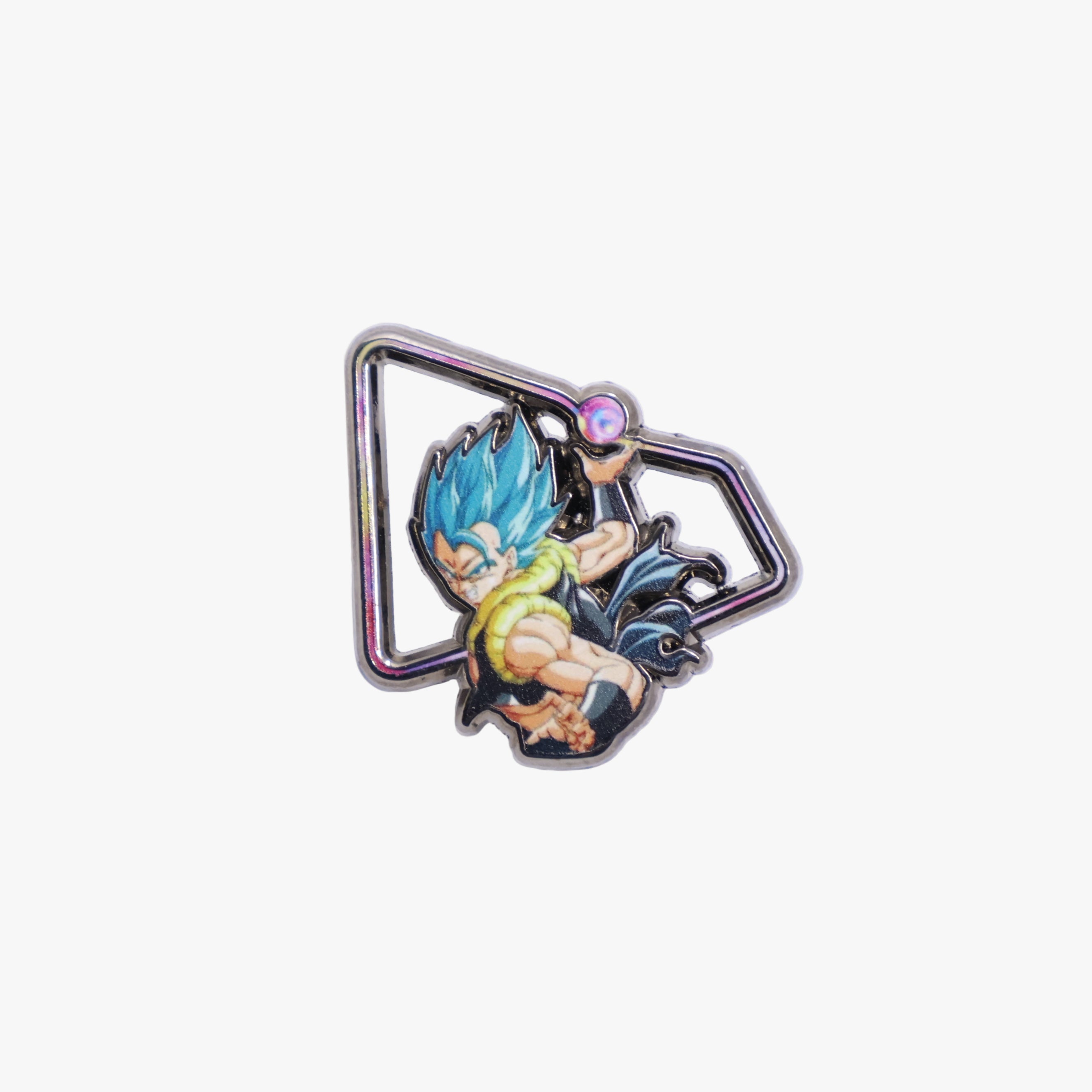 Gogeta SSGSS DBZ New Era Flag Pin