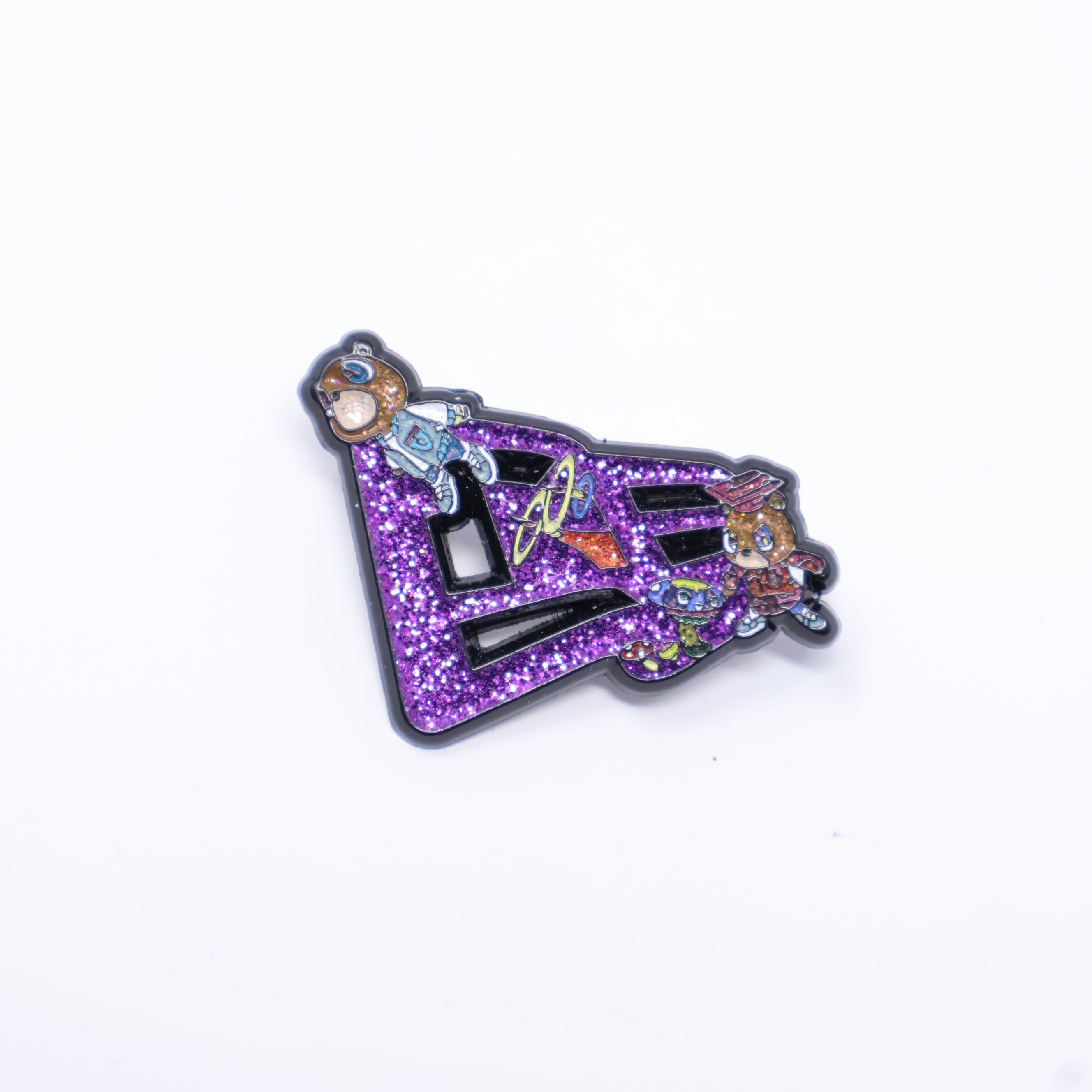 Kanye West Graduation New Era Flag Pin