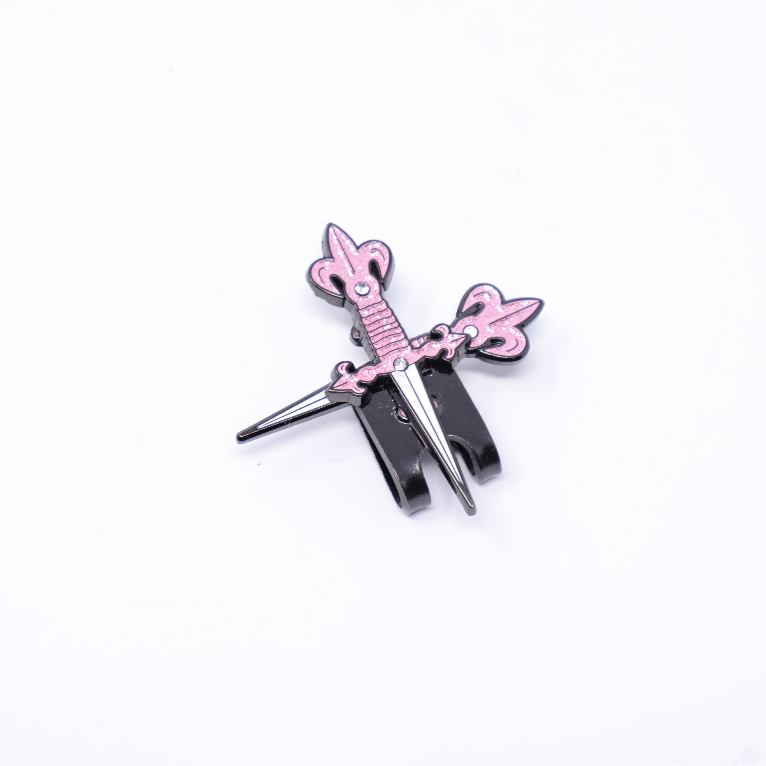 Pink Daggers Hat Clip (Mechanical)