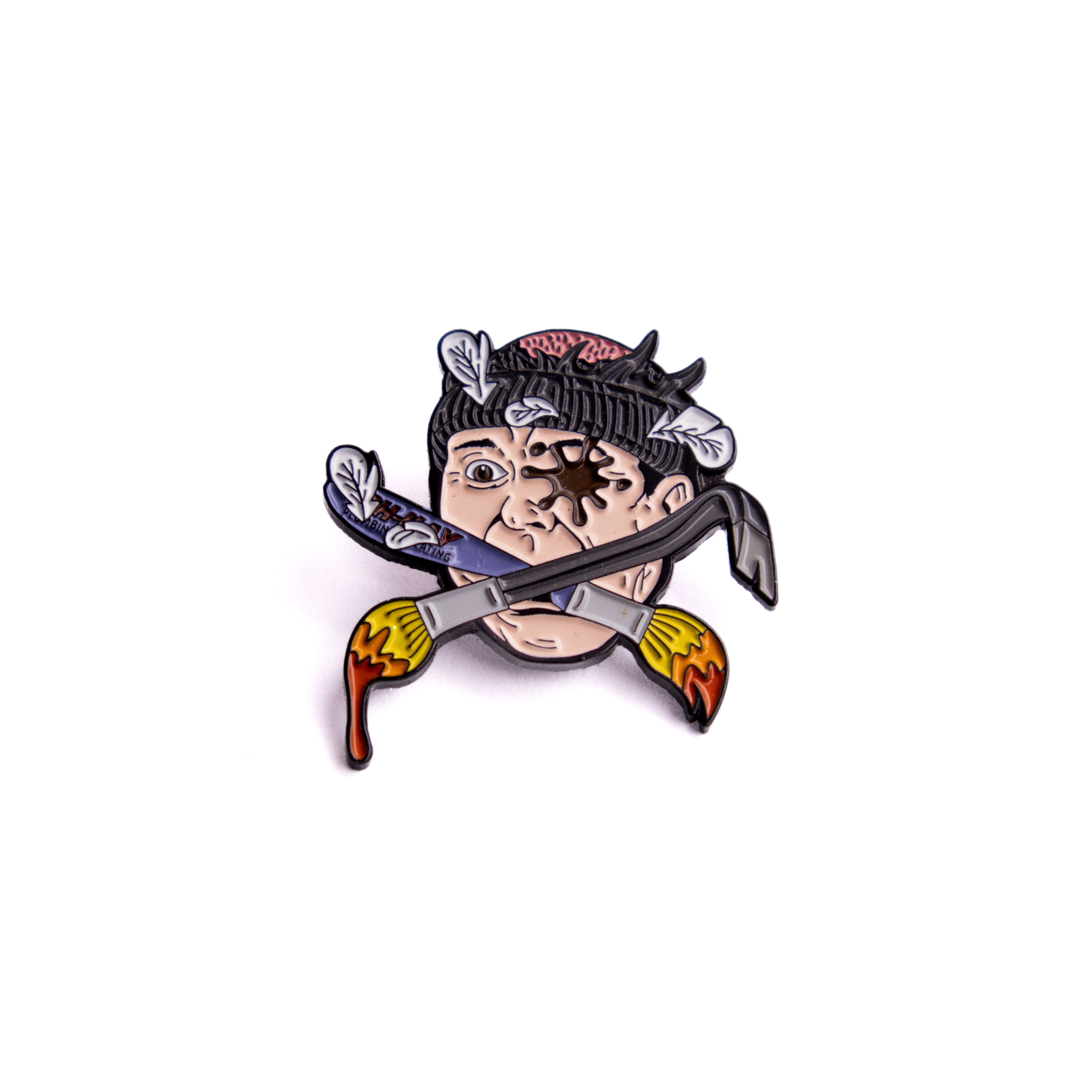 UmbrellaHeights Wet Bandits Harry Graphic Pin