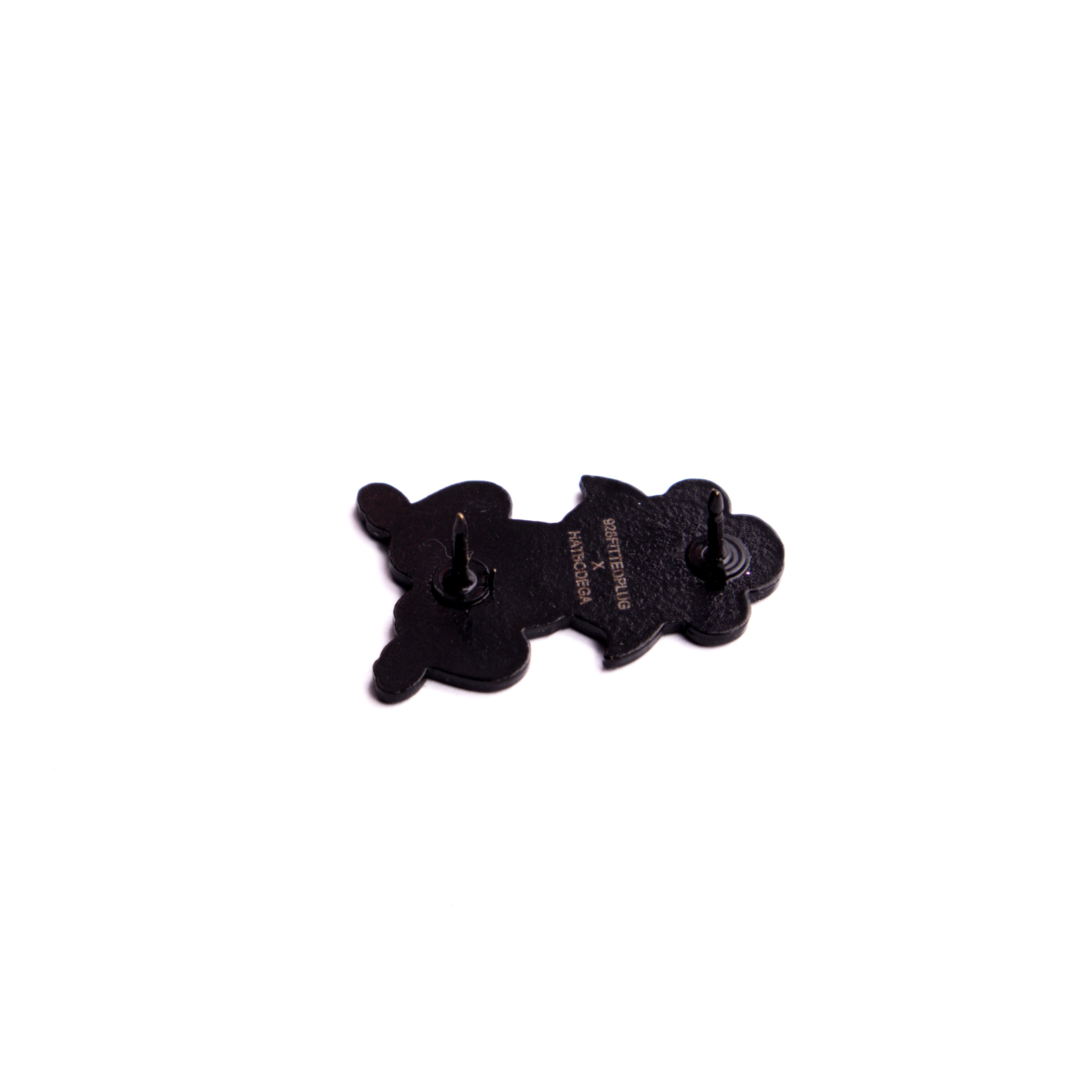 Psyco Cat Brown Graphic Pin