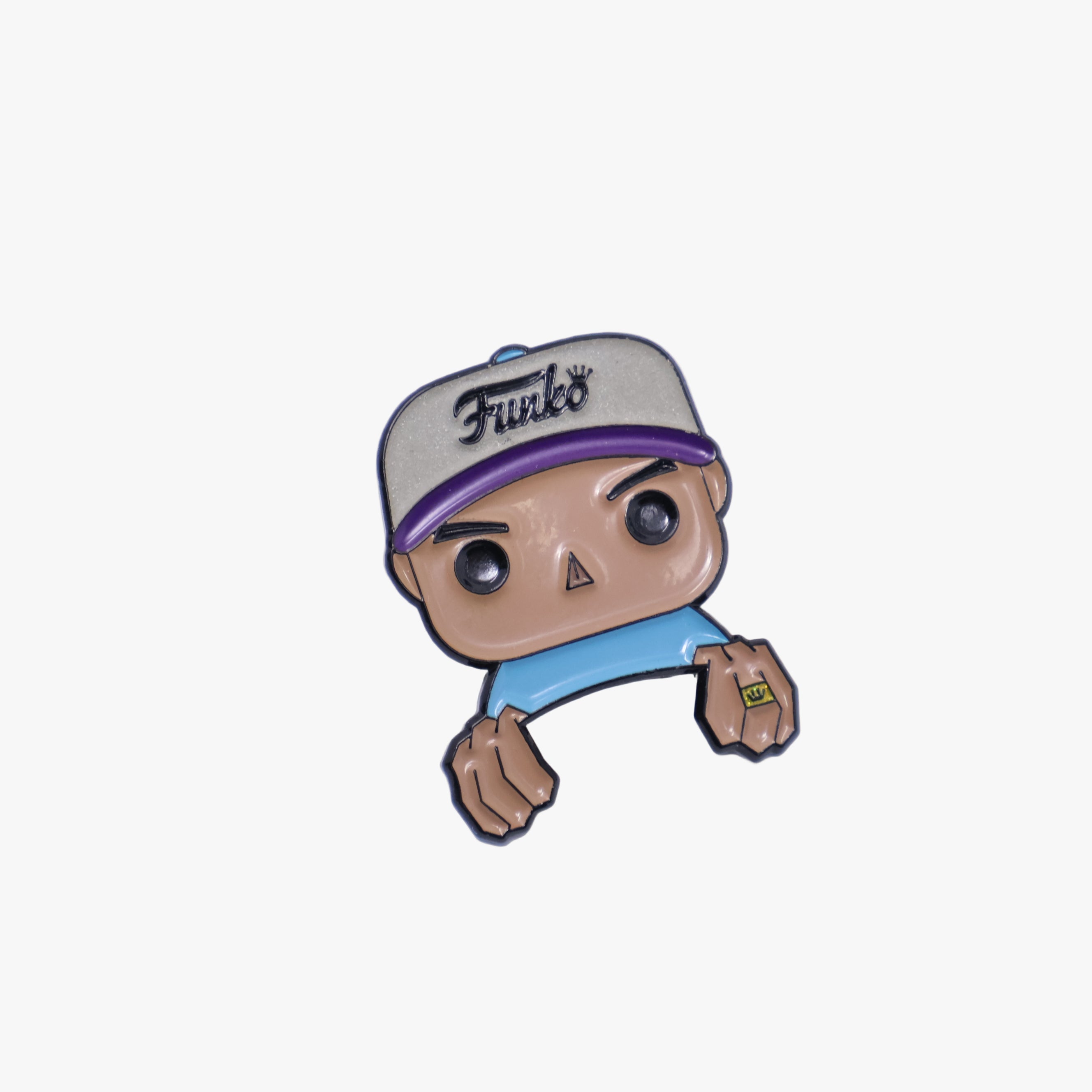 Funk Pop Style Multicolor Peeker Pin