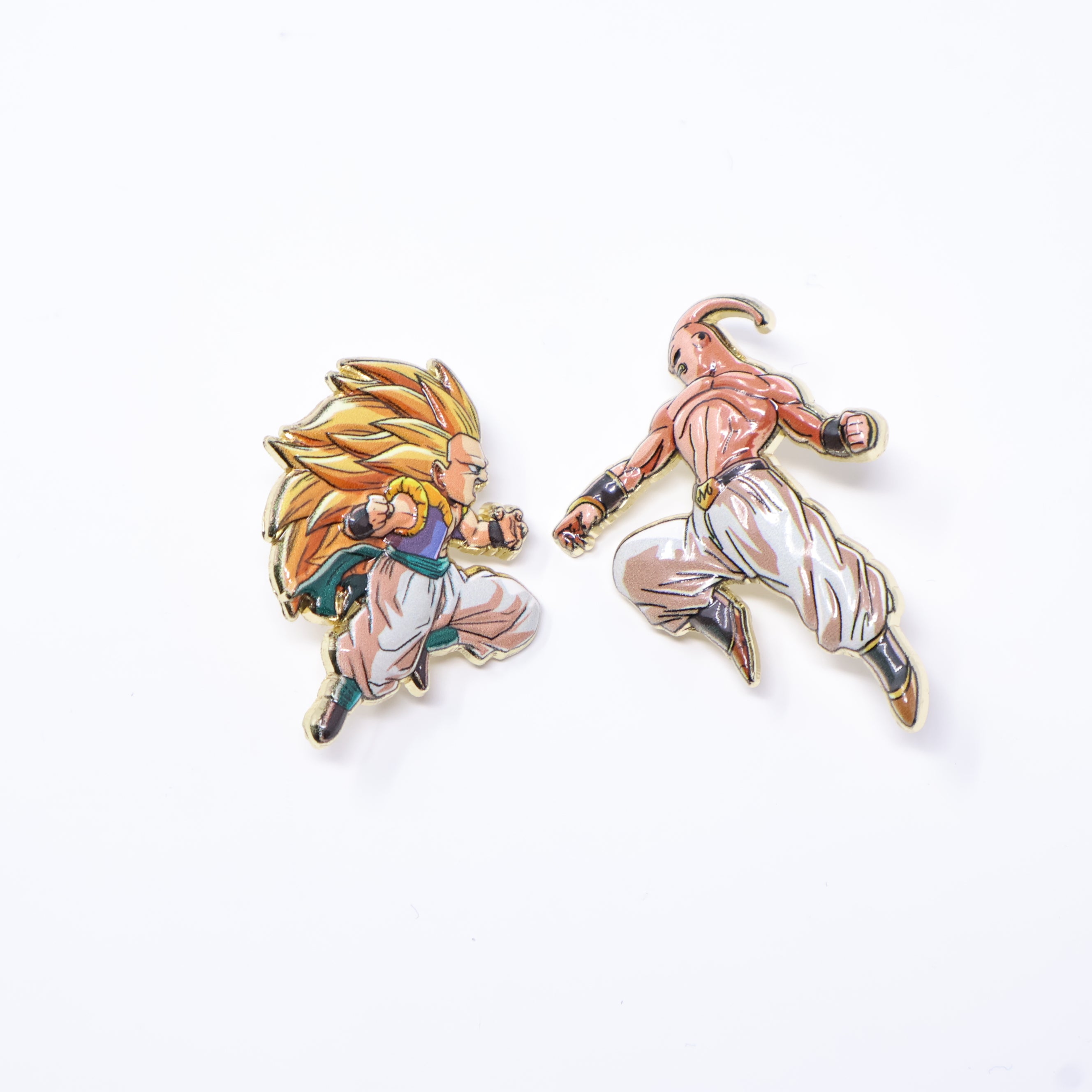 Super Saiyan vs Kid Buu Graphic Pin