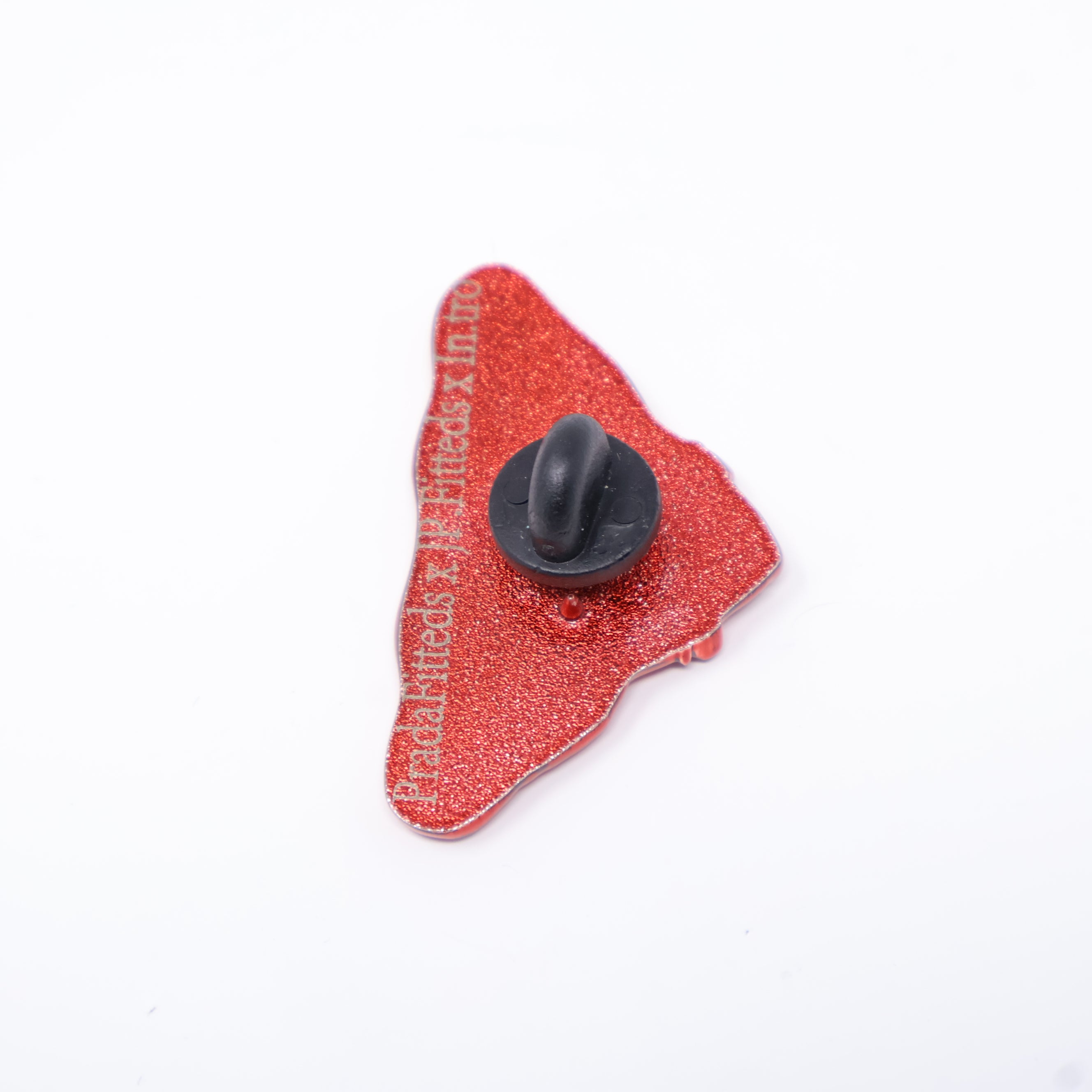 Prada Designer Inspired Red Dragon Graphic Pin