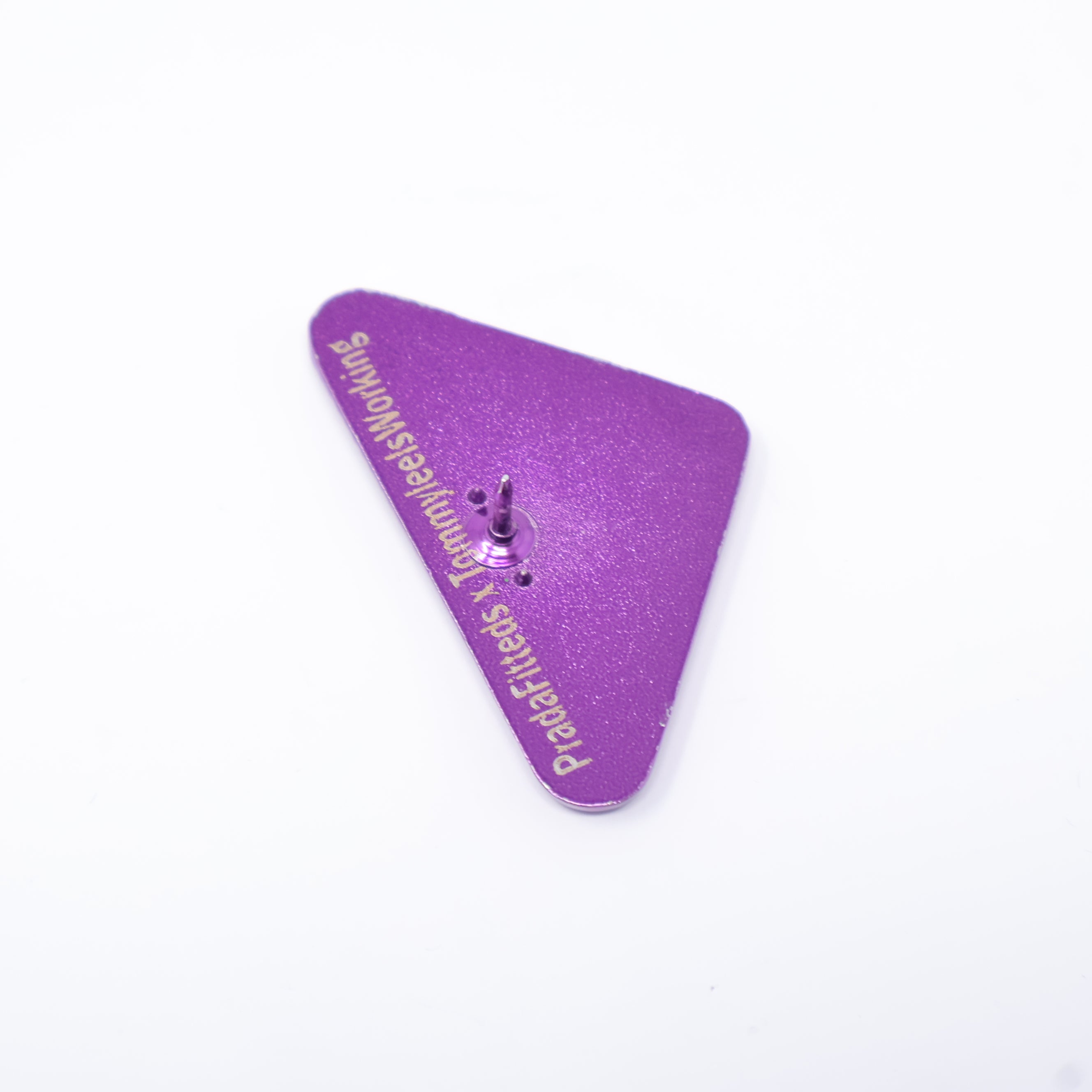 Prada Designer Black/Purple Graphic Pin