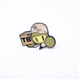TurboBrims Character Graphic Pin