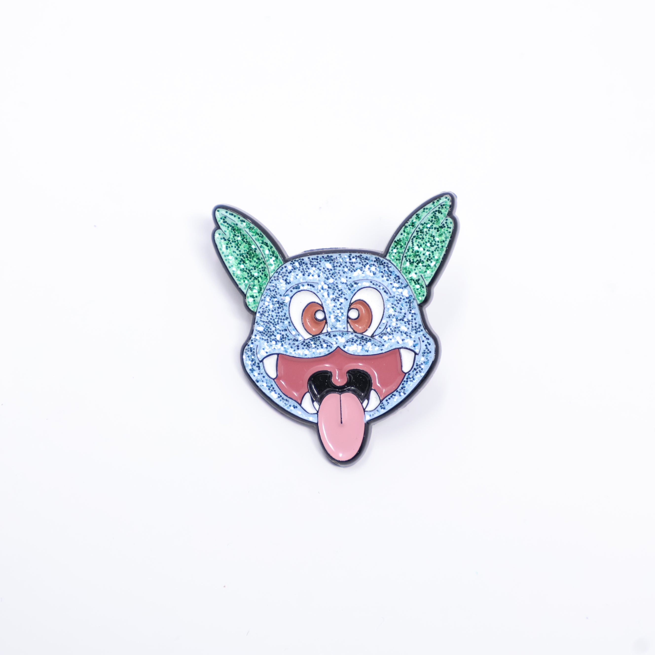 Blue Animal Graphic Pin