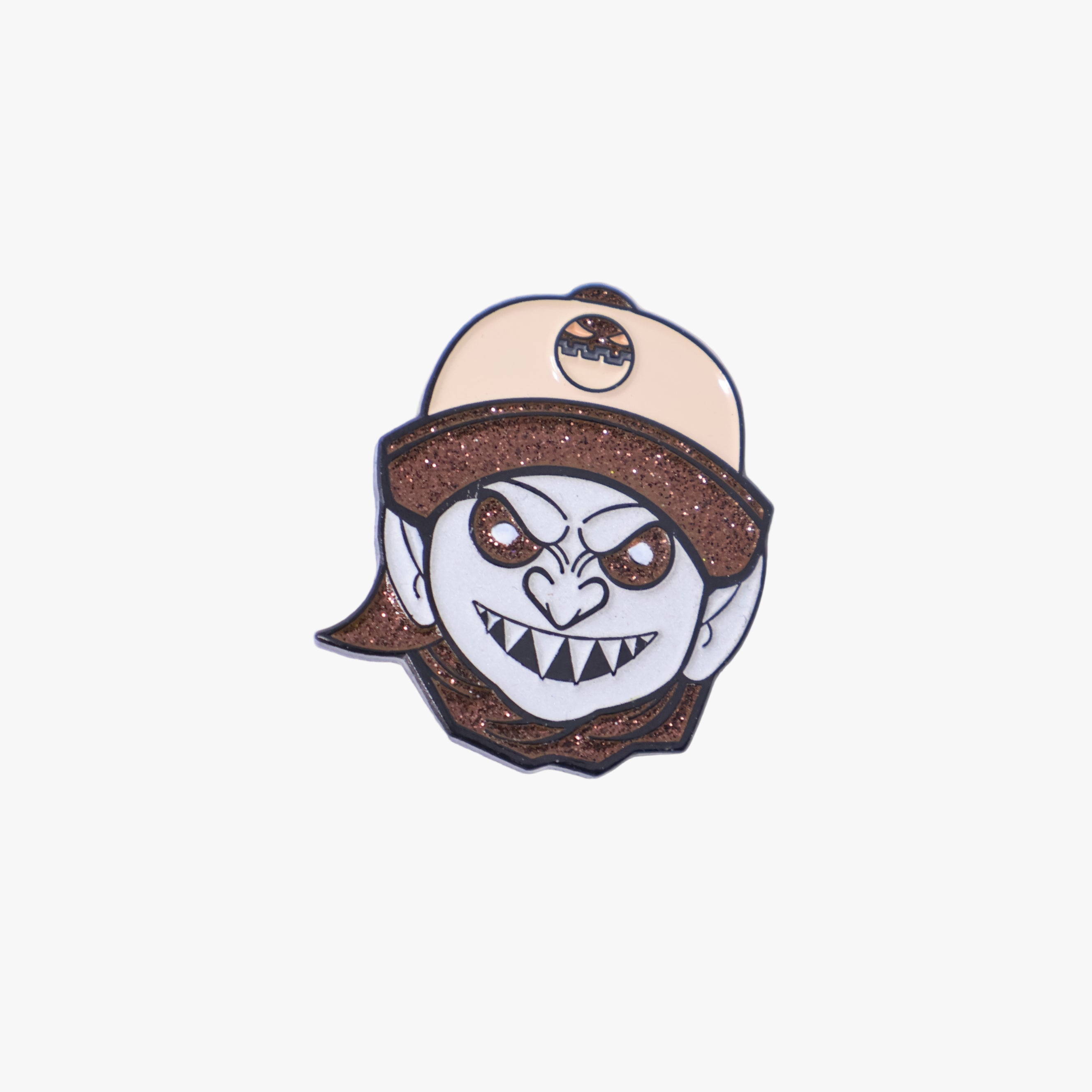 Green Goblin Brown/Khaki Graphic Pin