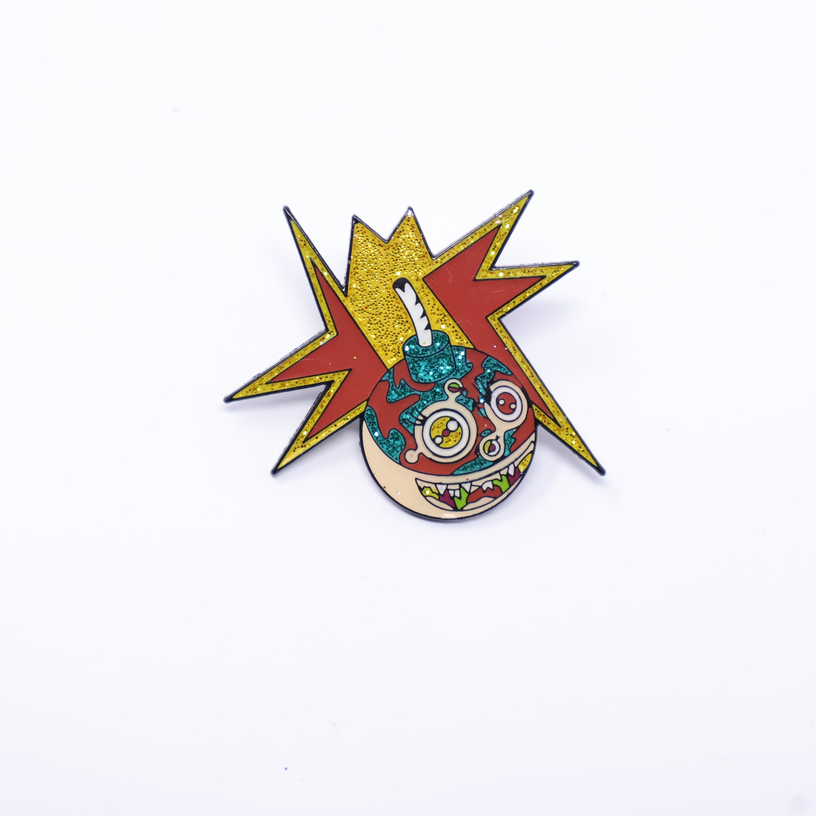 Various Character Bomber Graphic Pins