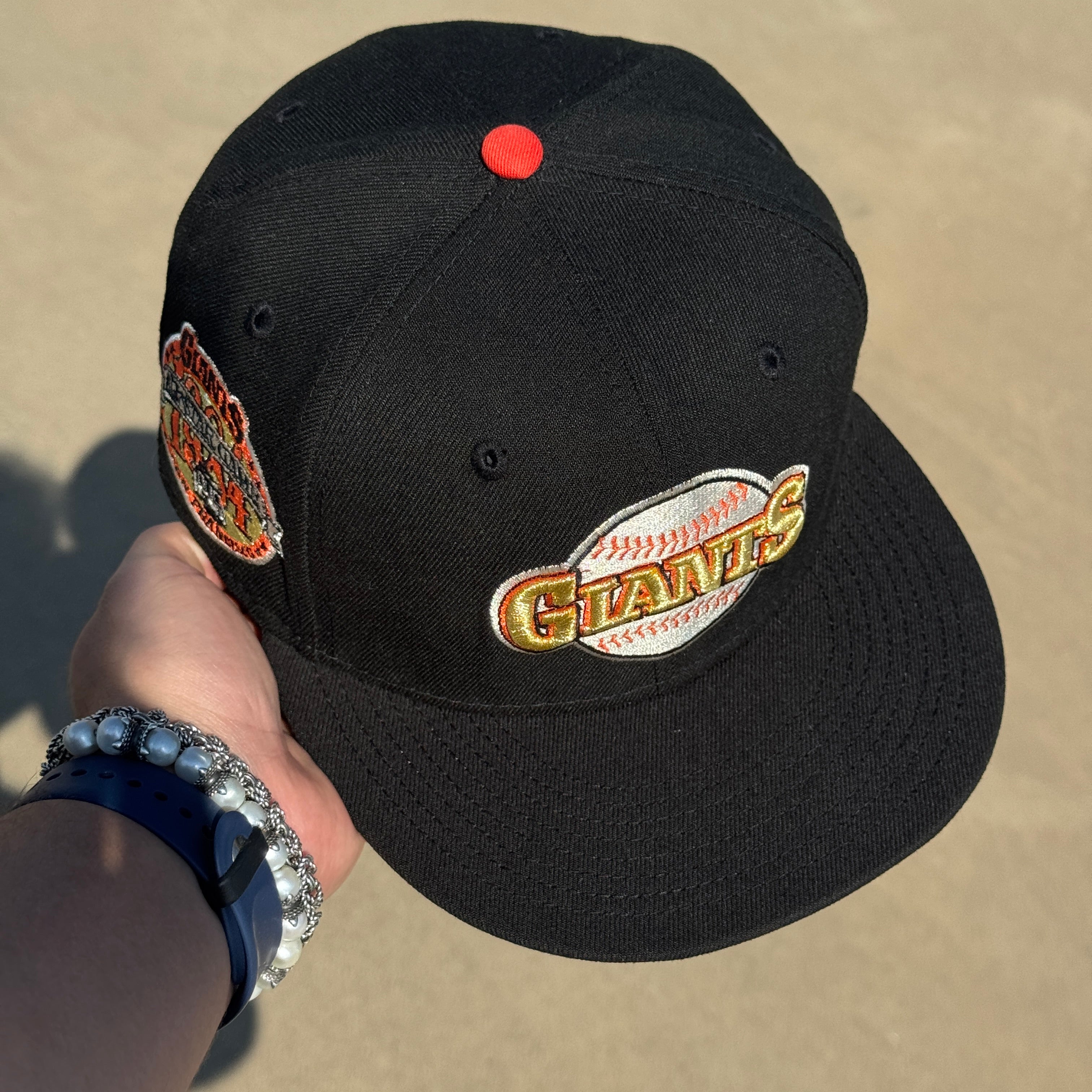 USED 1/8 Black San Francisco Giants 1984 All Star Game 59fifty New Era Fitted Hat Cap