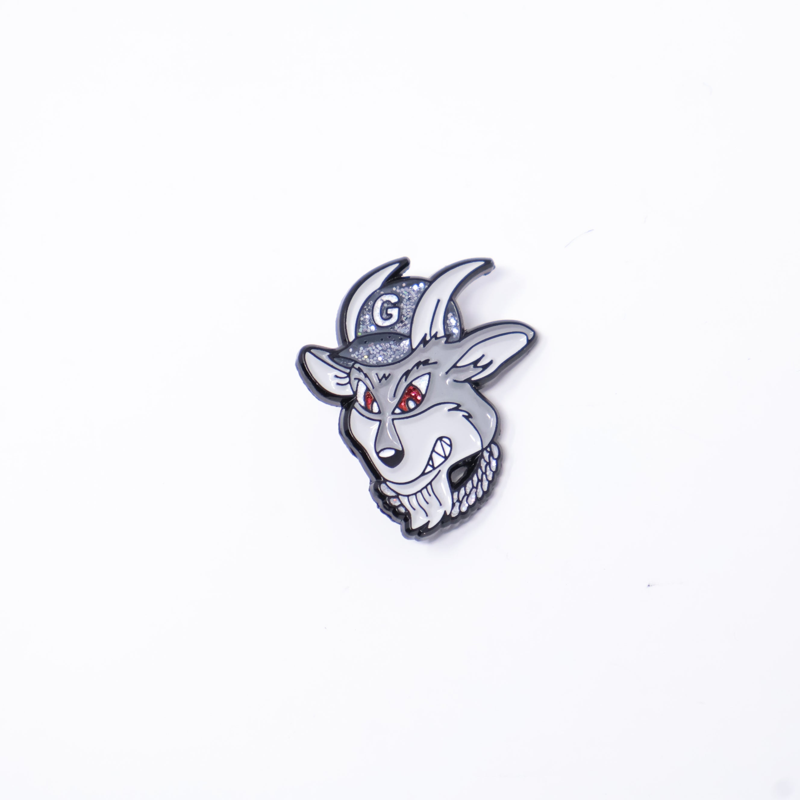 Goat Graphic Pin