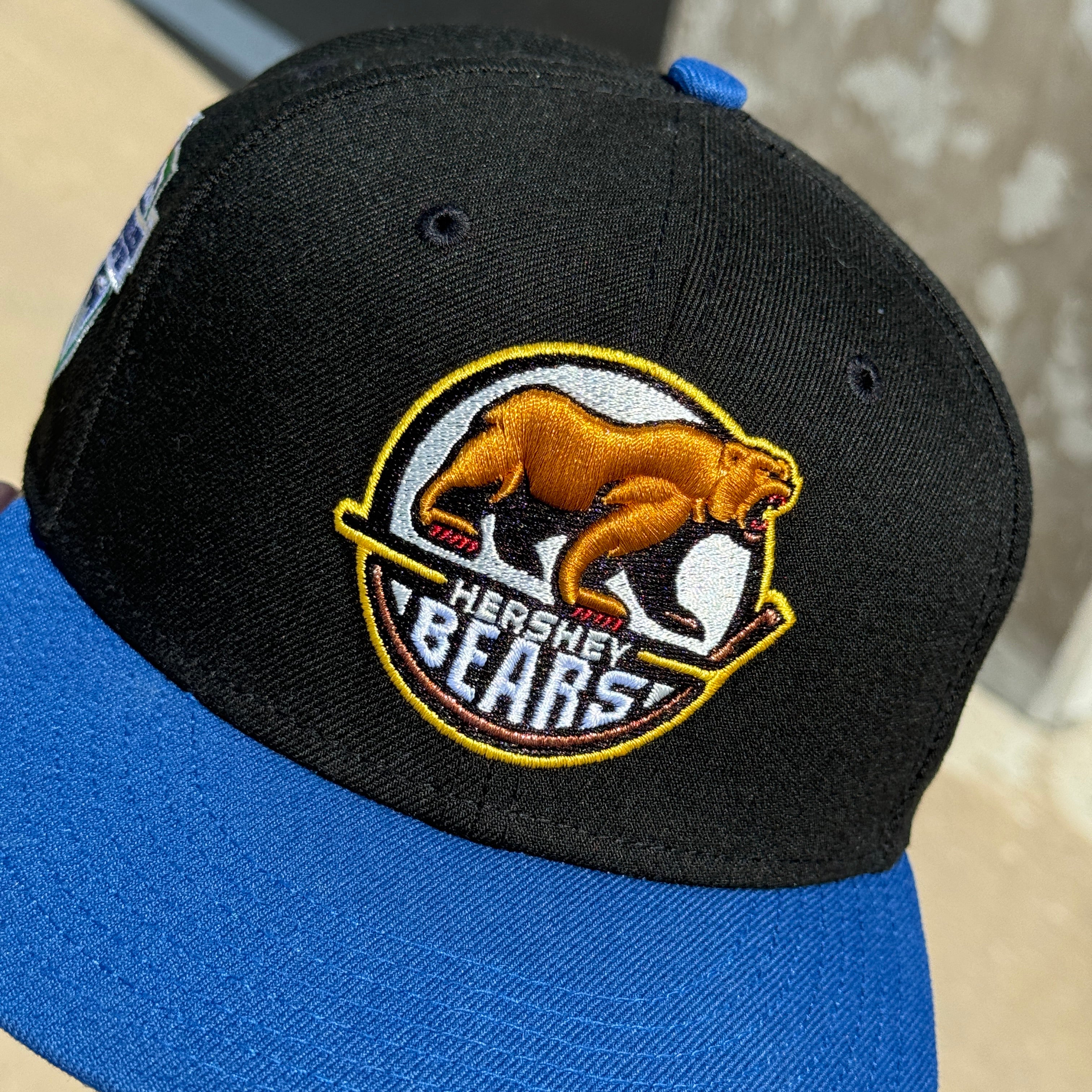 USED 1/8 Black Hershey Bears 2015 All Star Classic AHL 59fifty New Era Fitted Hat Cap