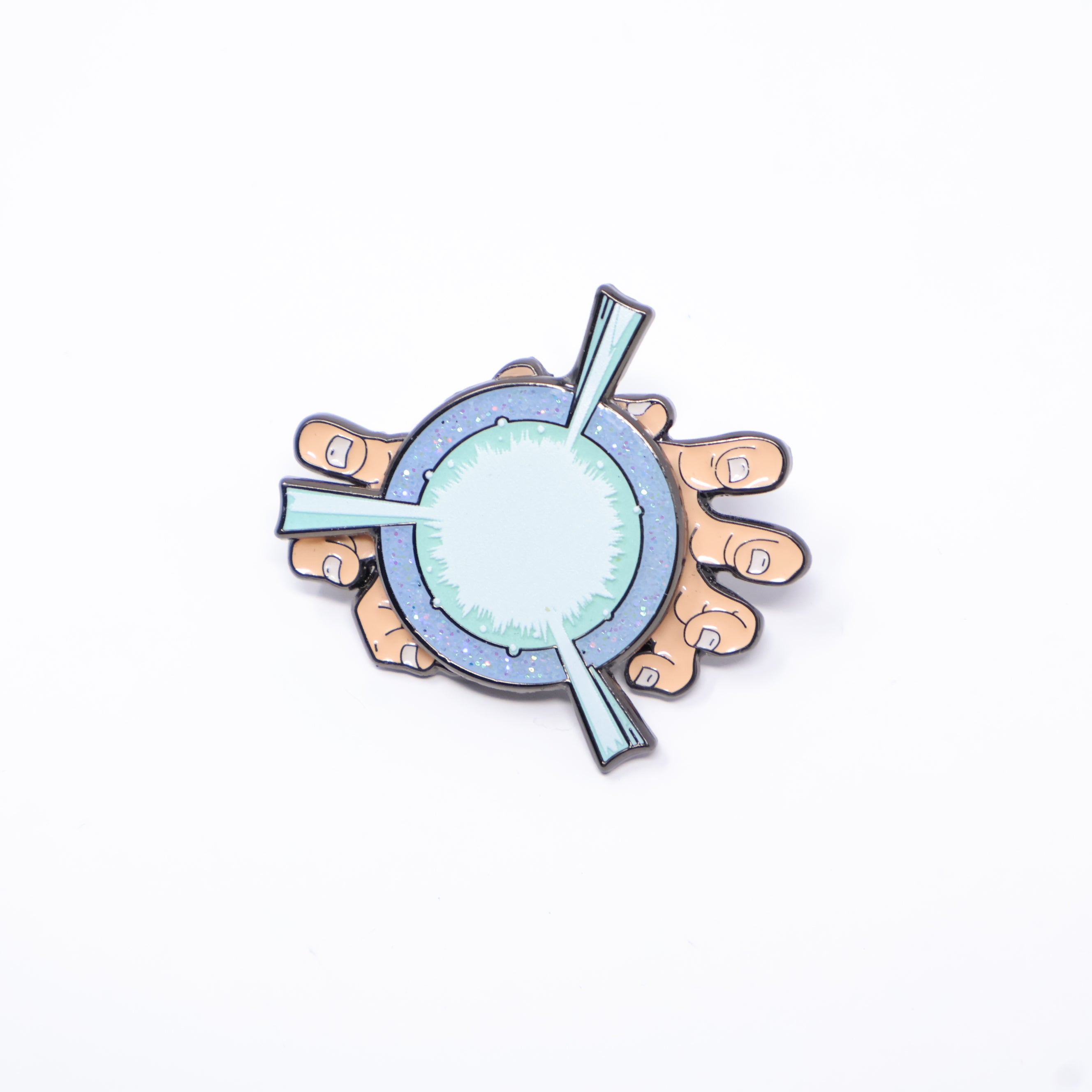 Hand Blast Graphic Pin (Mechanical)