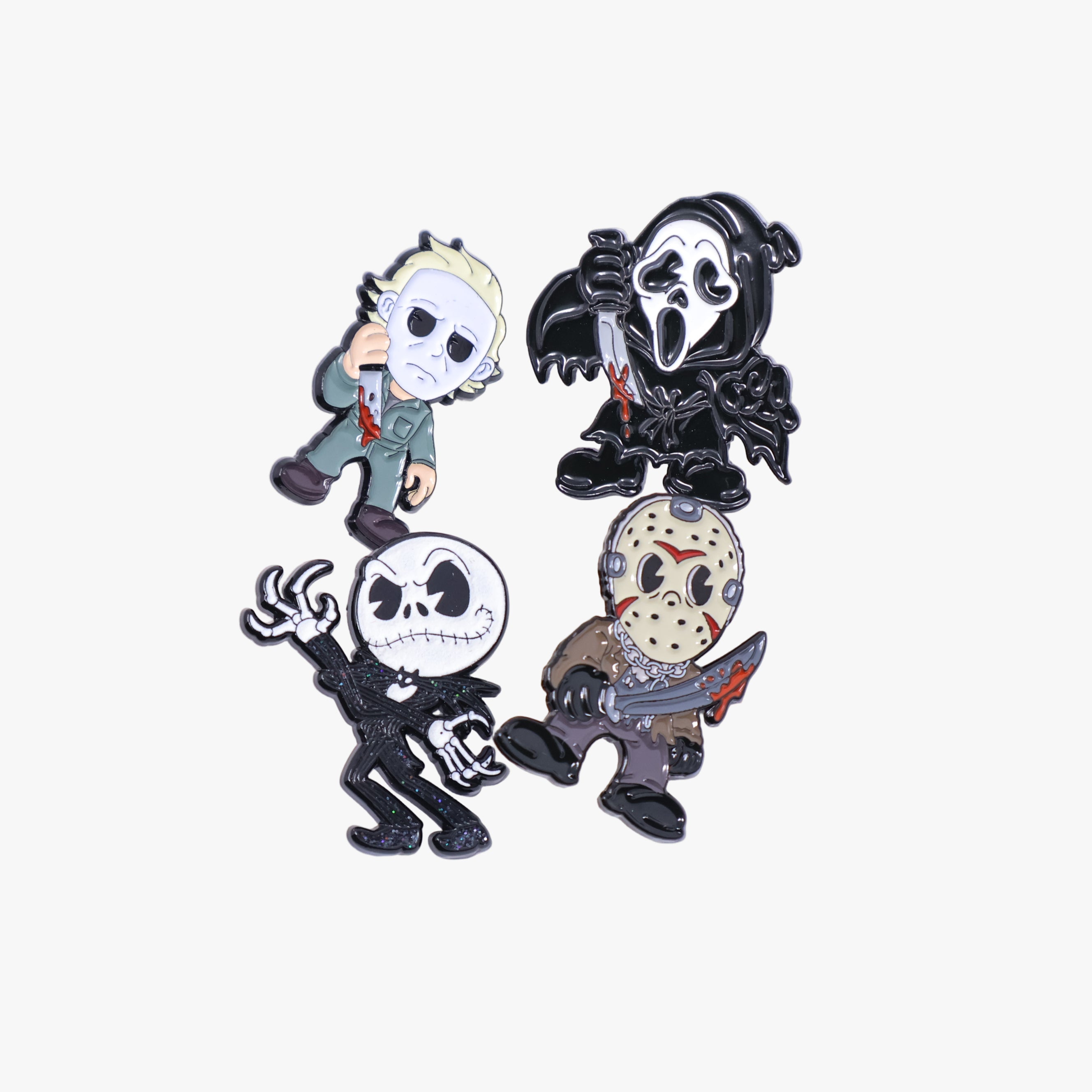 Halloween Various Graphic Pins