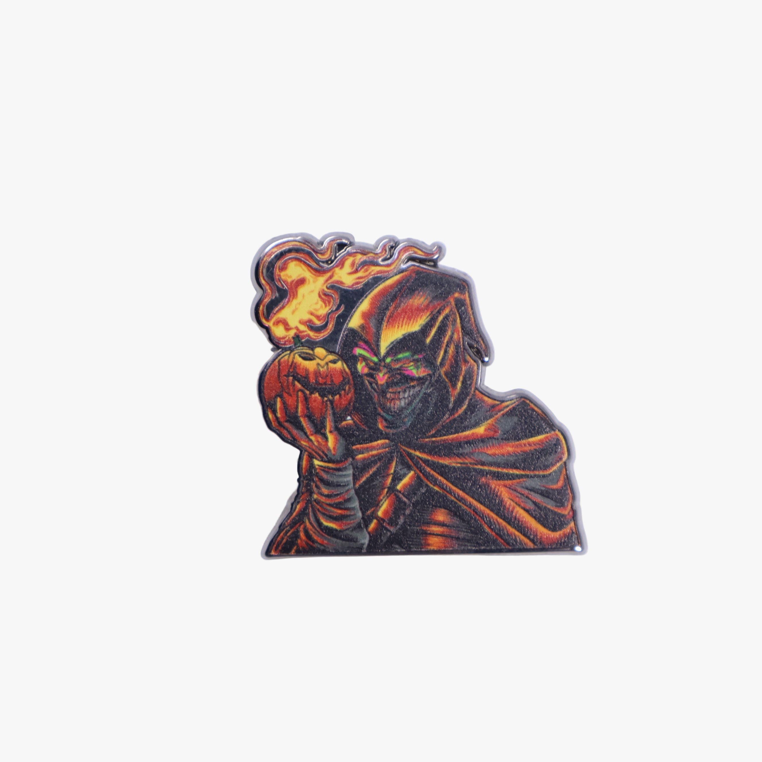 Green Goblin Flames Graphic Pin