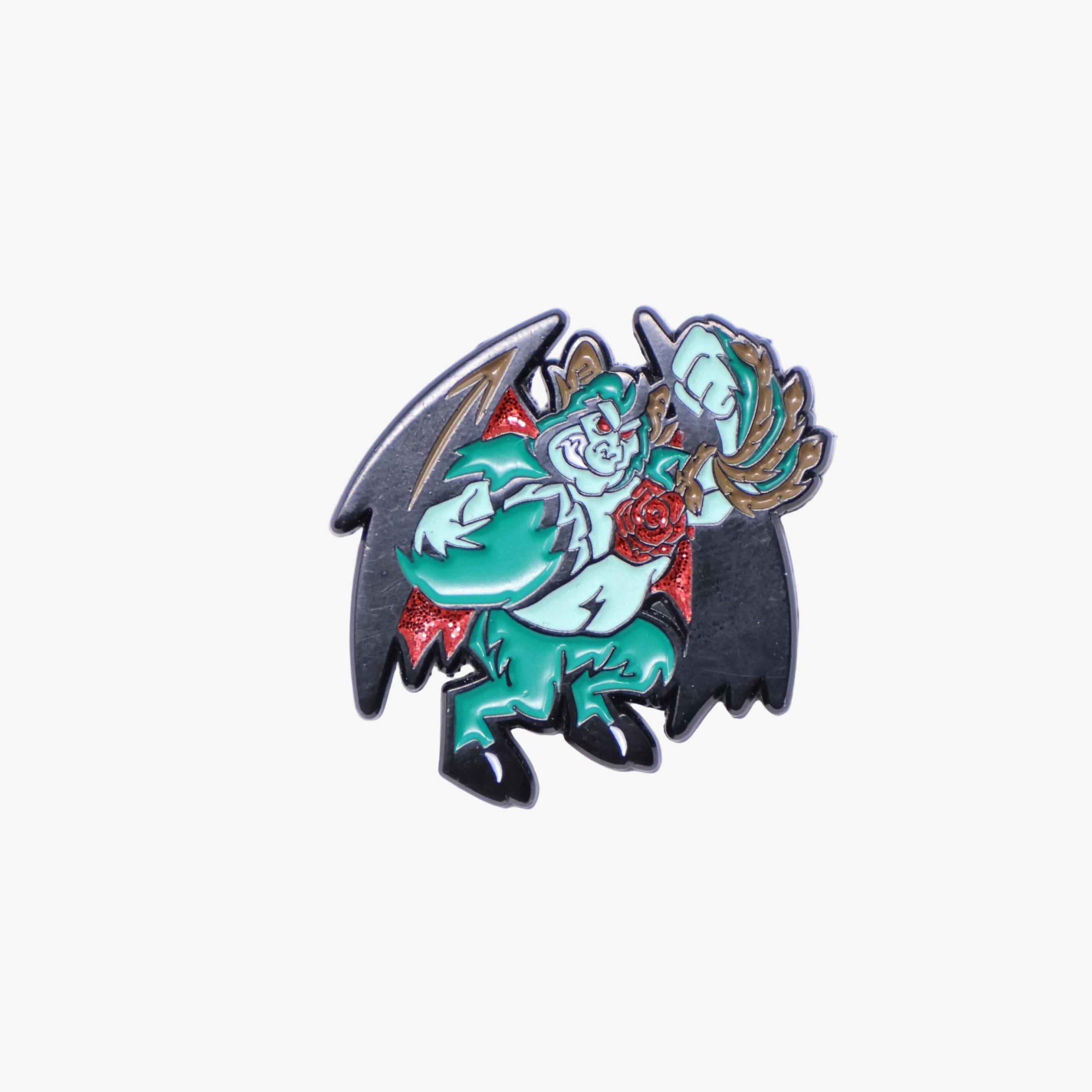 Demon Graphic Pin
