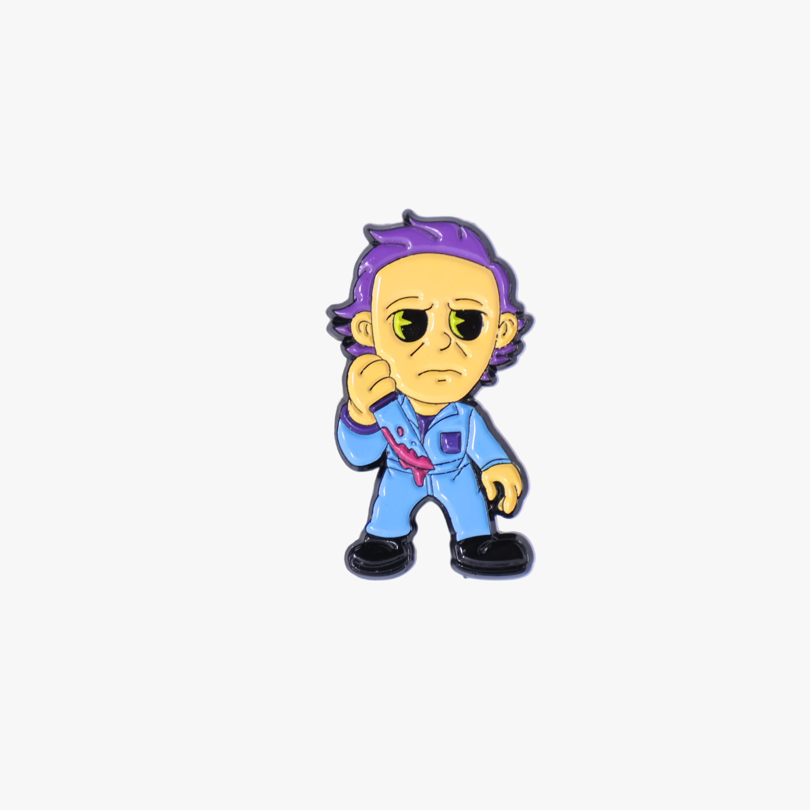 Michael Myers (Light Blue Variant) Graphic Pin