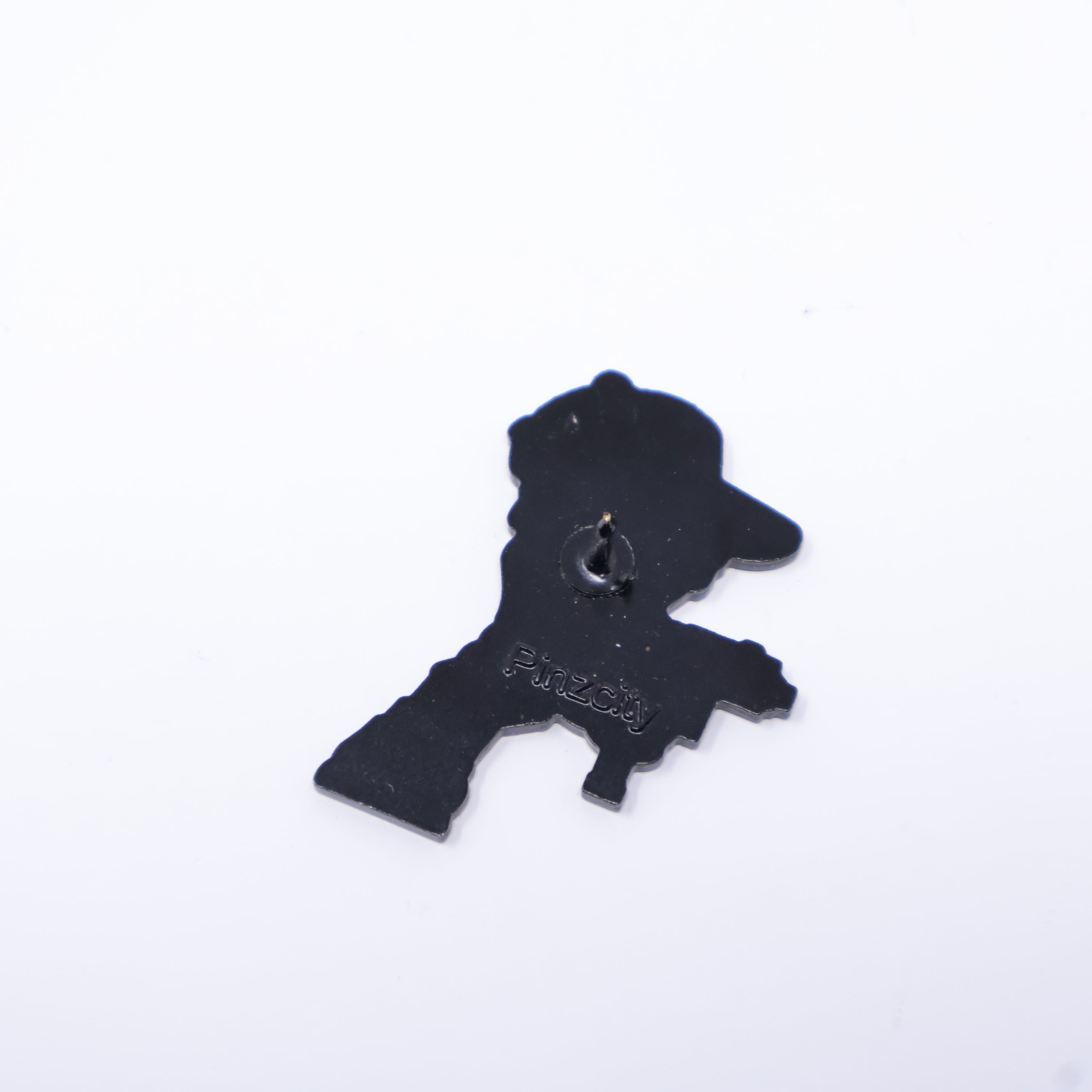Bear with Auto gun Graphic Pin