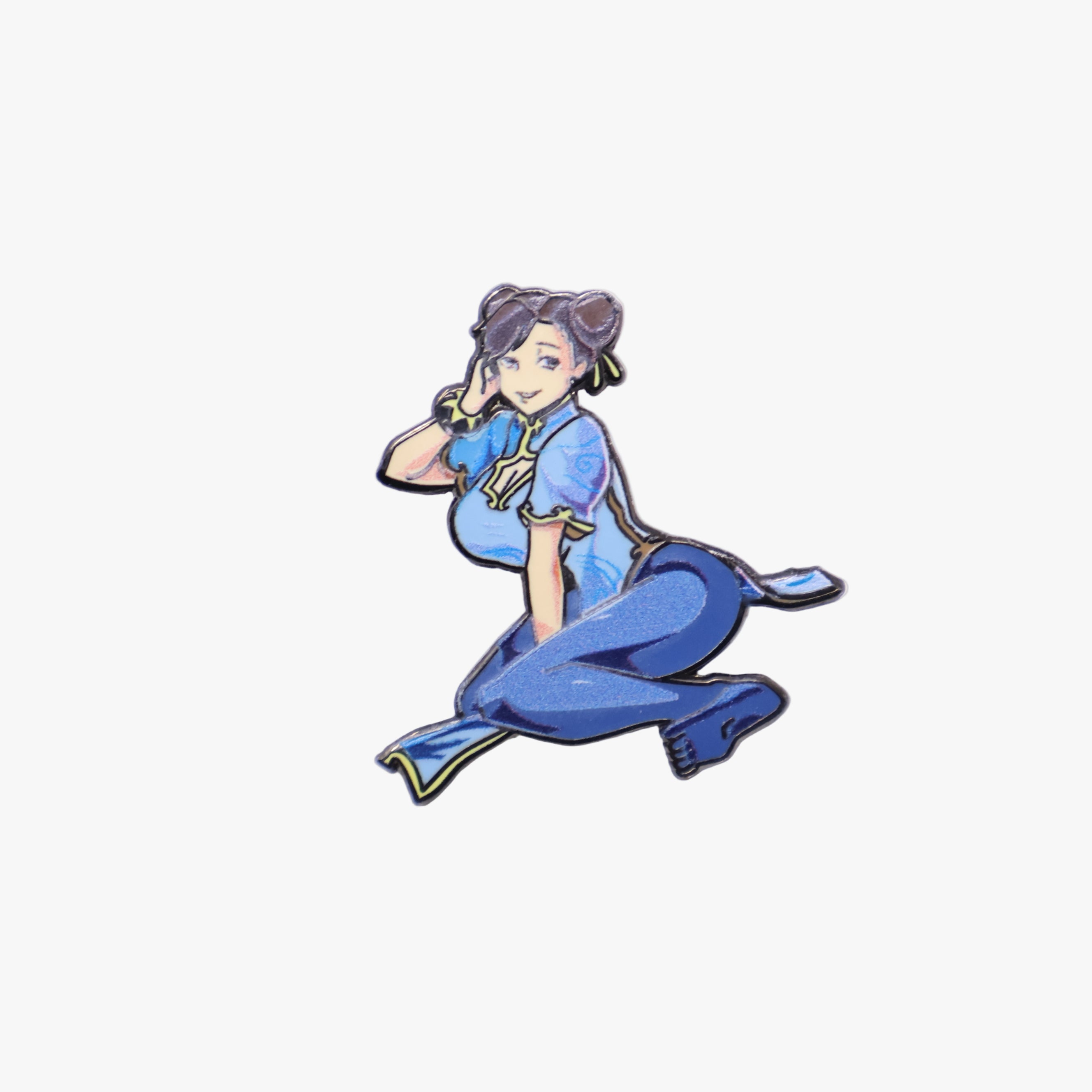 Chun-Li Street Fighter Graphic Pin