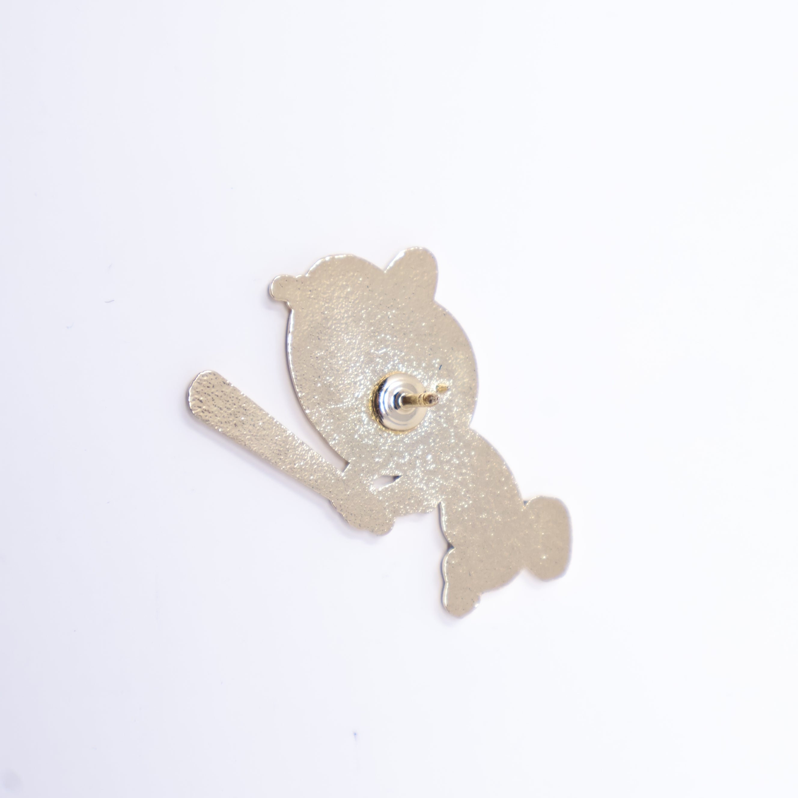 Green Batter Up Baseball Graphic Pin