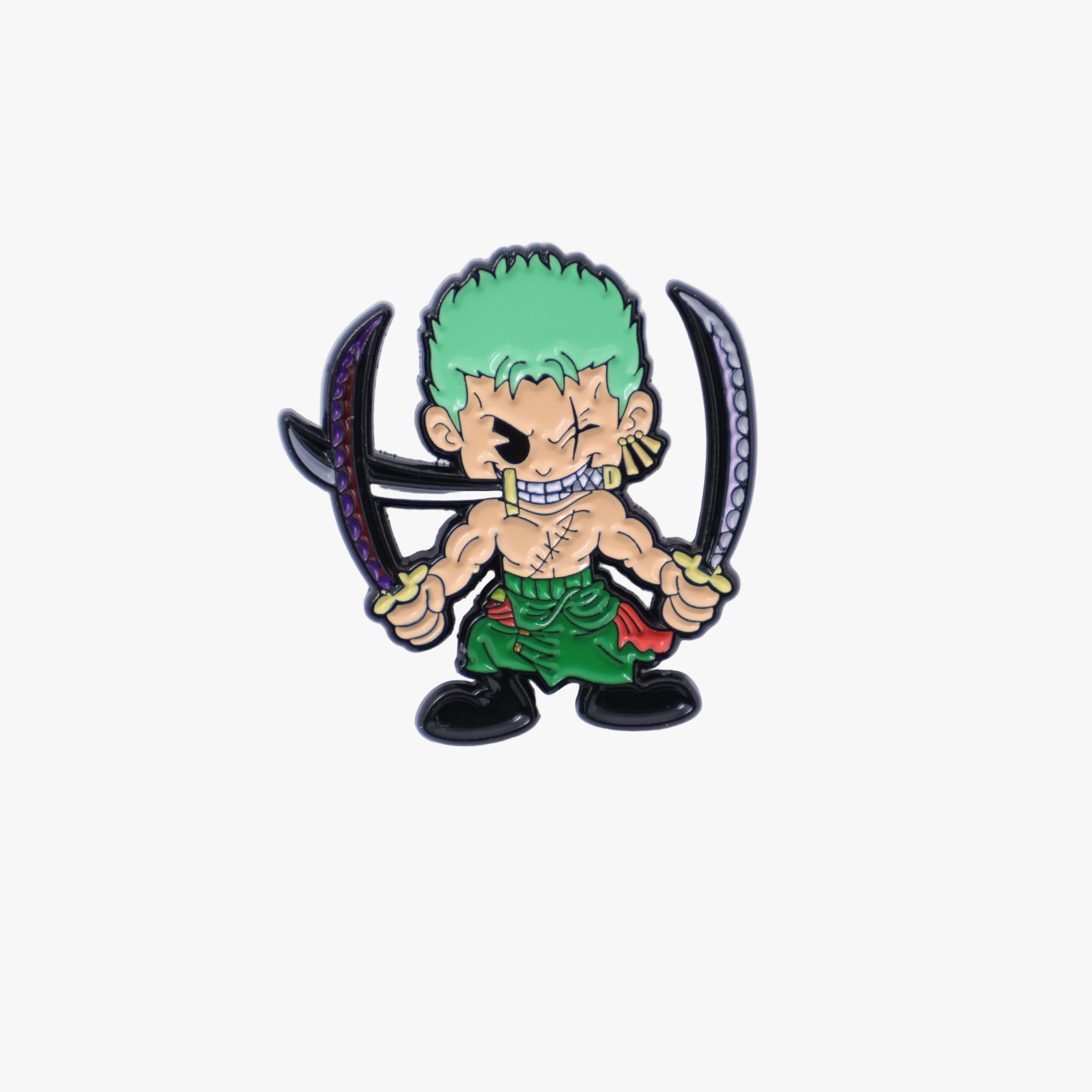 Roronoa Zoro One Piece Graphic Pin