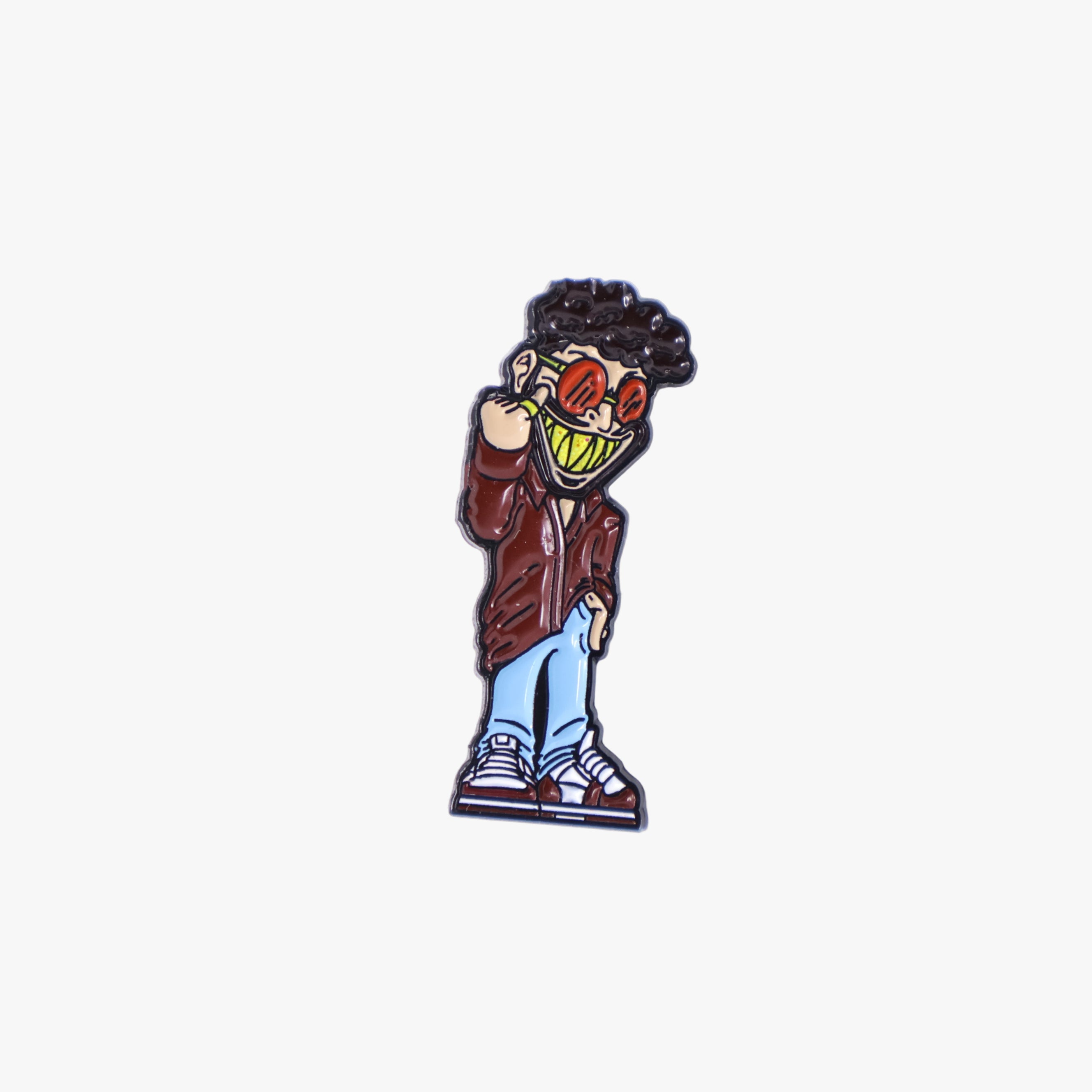 Bad Bunny PinzCity Graphic Pin