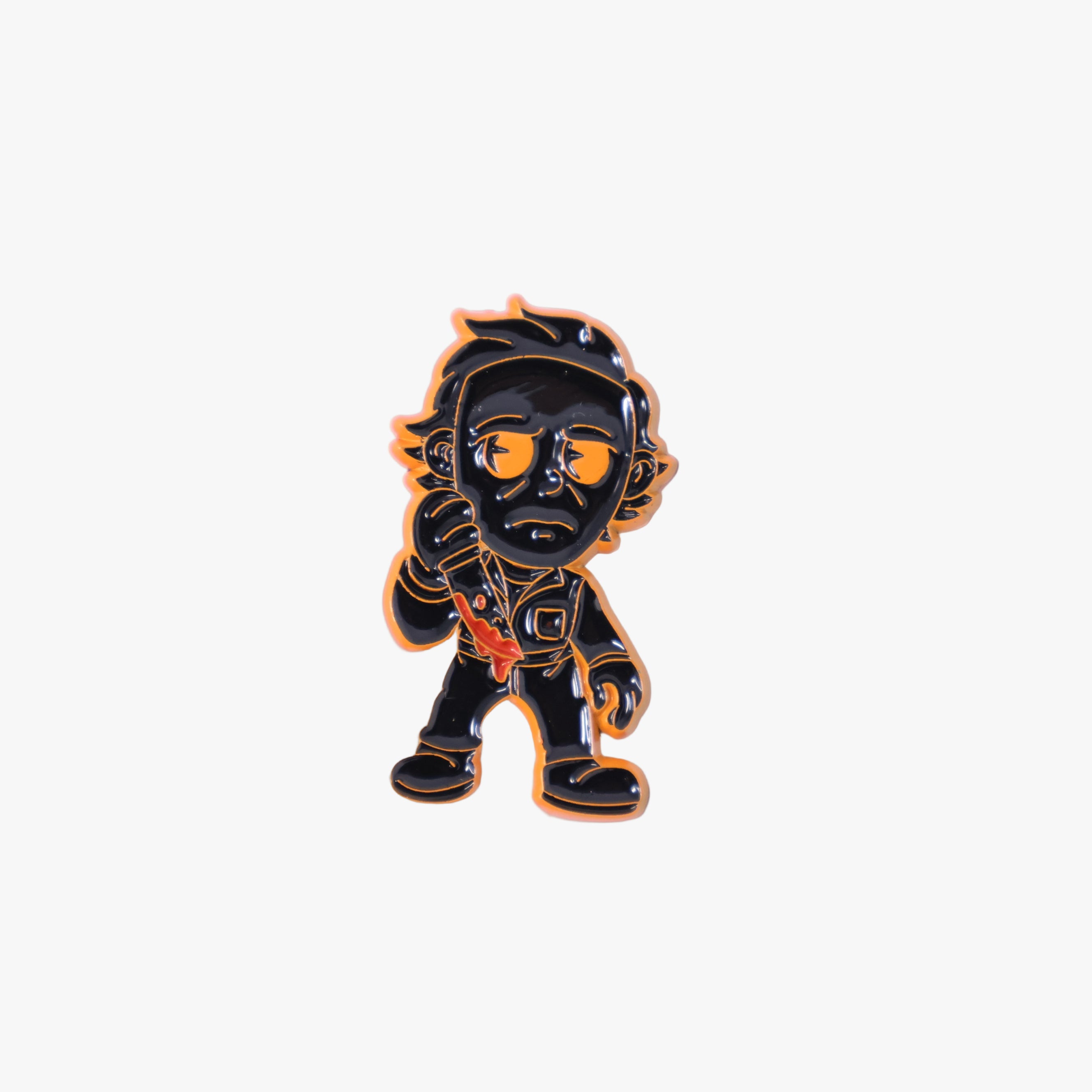 Michael Myers (Orange/Black Variant) Graphic Pin