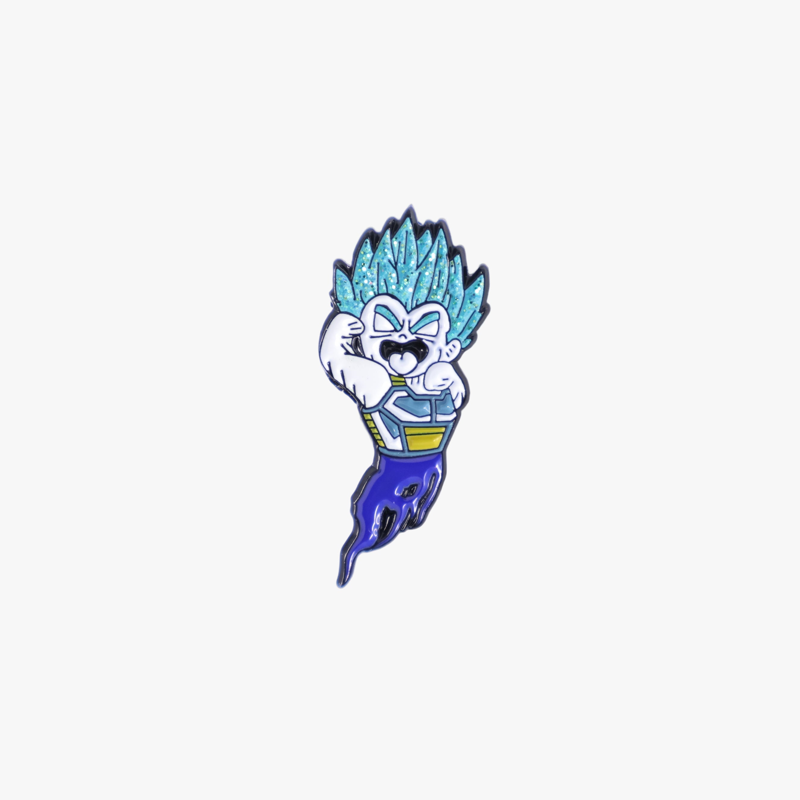 Vegeta Ghost Graphic Pin