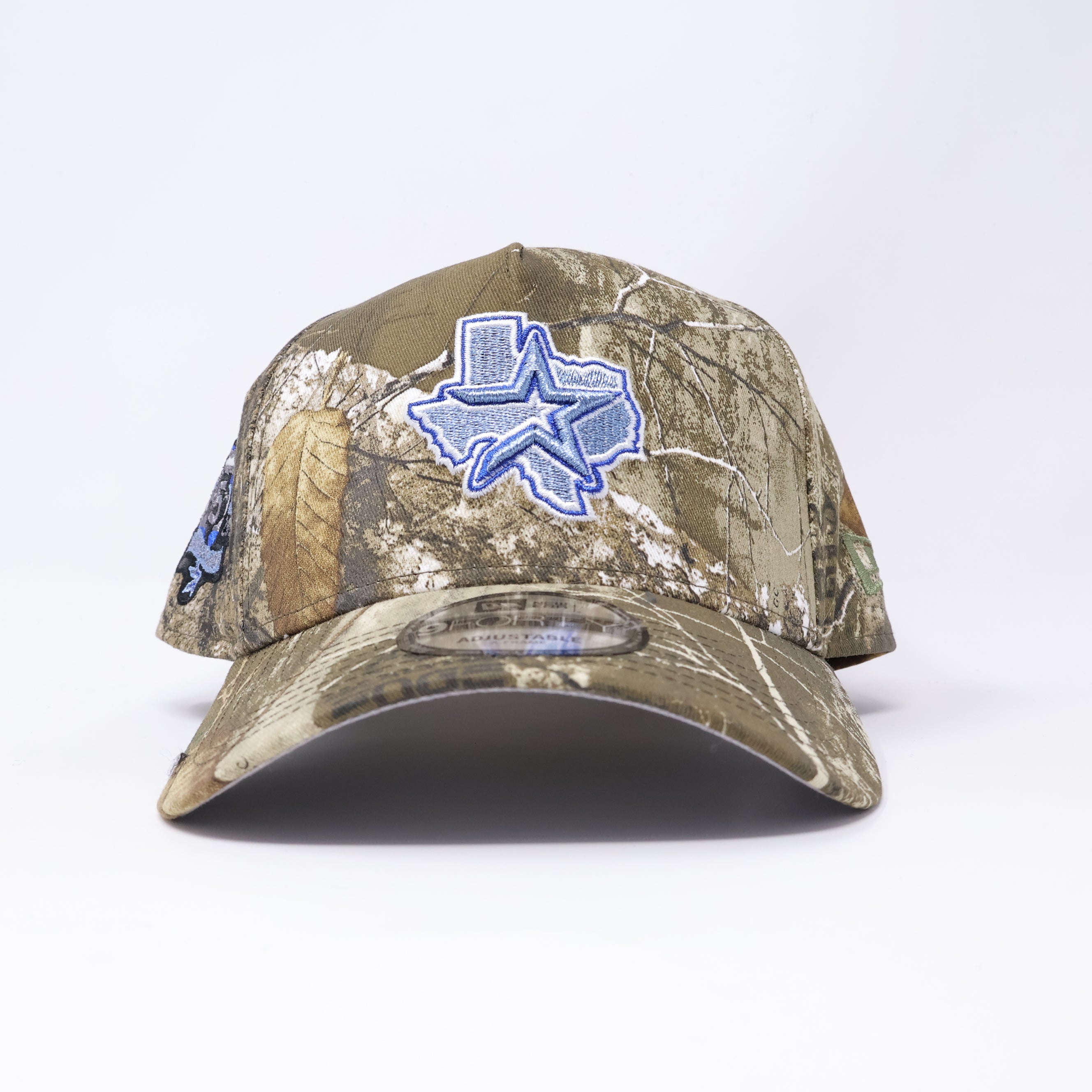 NWT Realtree Houston Astros 45th Anniversary 9Forty A-Frame New Era Adjustable Snapback Hat 5 Panel