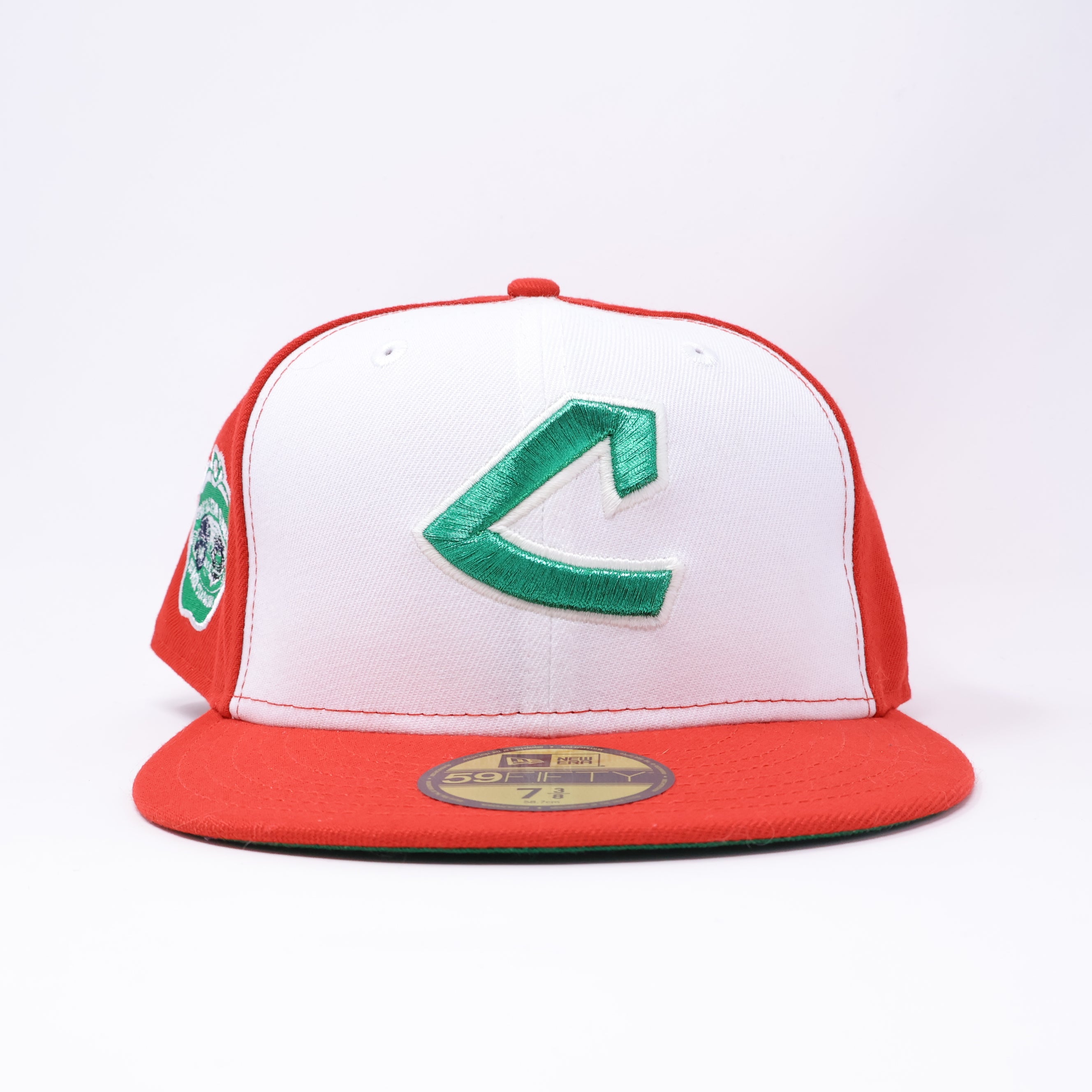 NWT 3/8 Multicolor Cleveland Indians 1977 All-Star Game 59fifty New Era Fitted Hat Cap