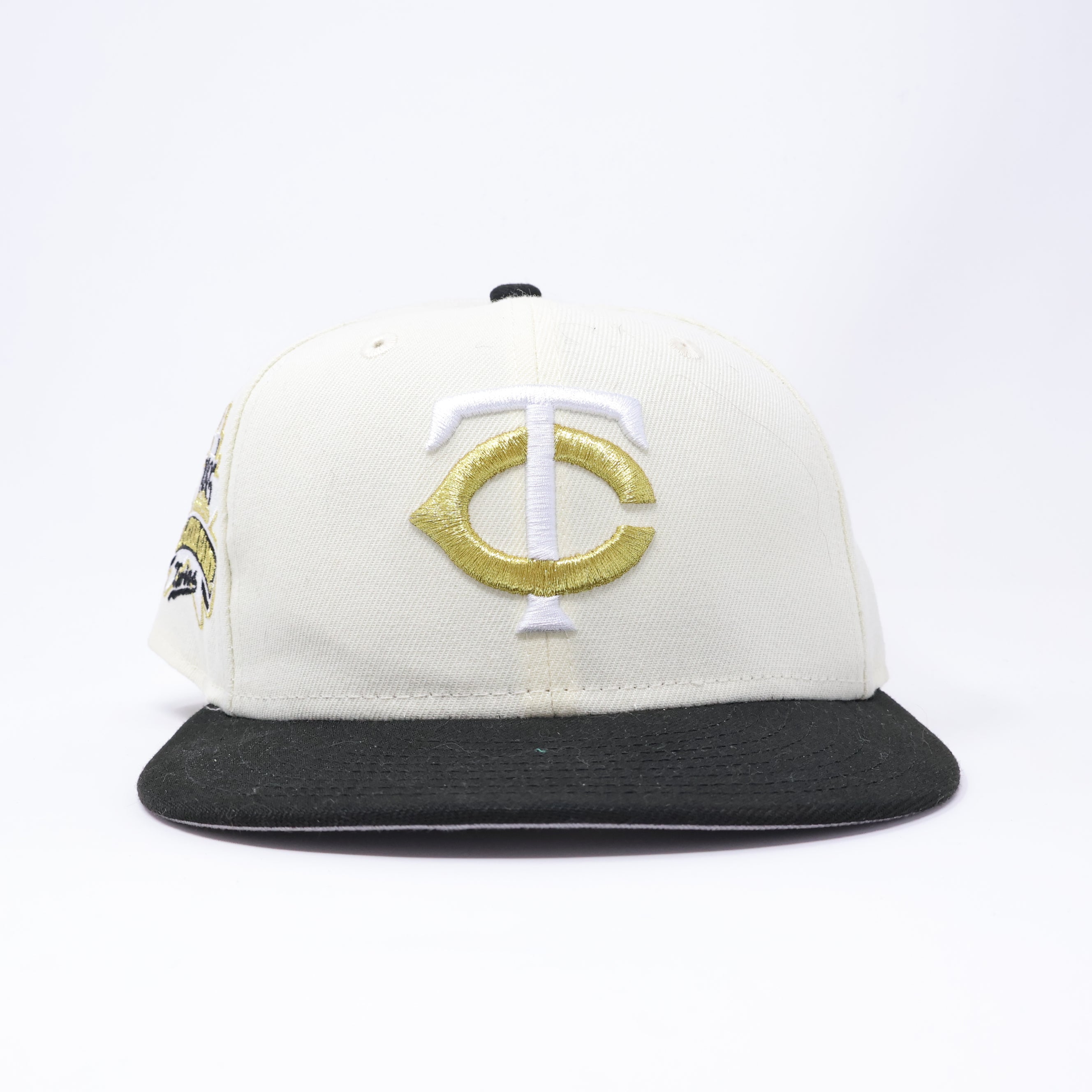 USED 1/4 Chrome Minnesota Twins 1985 All-Star Game 59fifty New Era Fitted Hat Cap