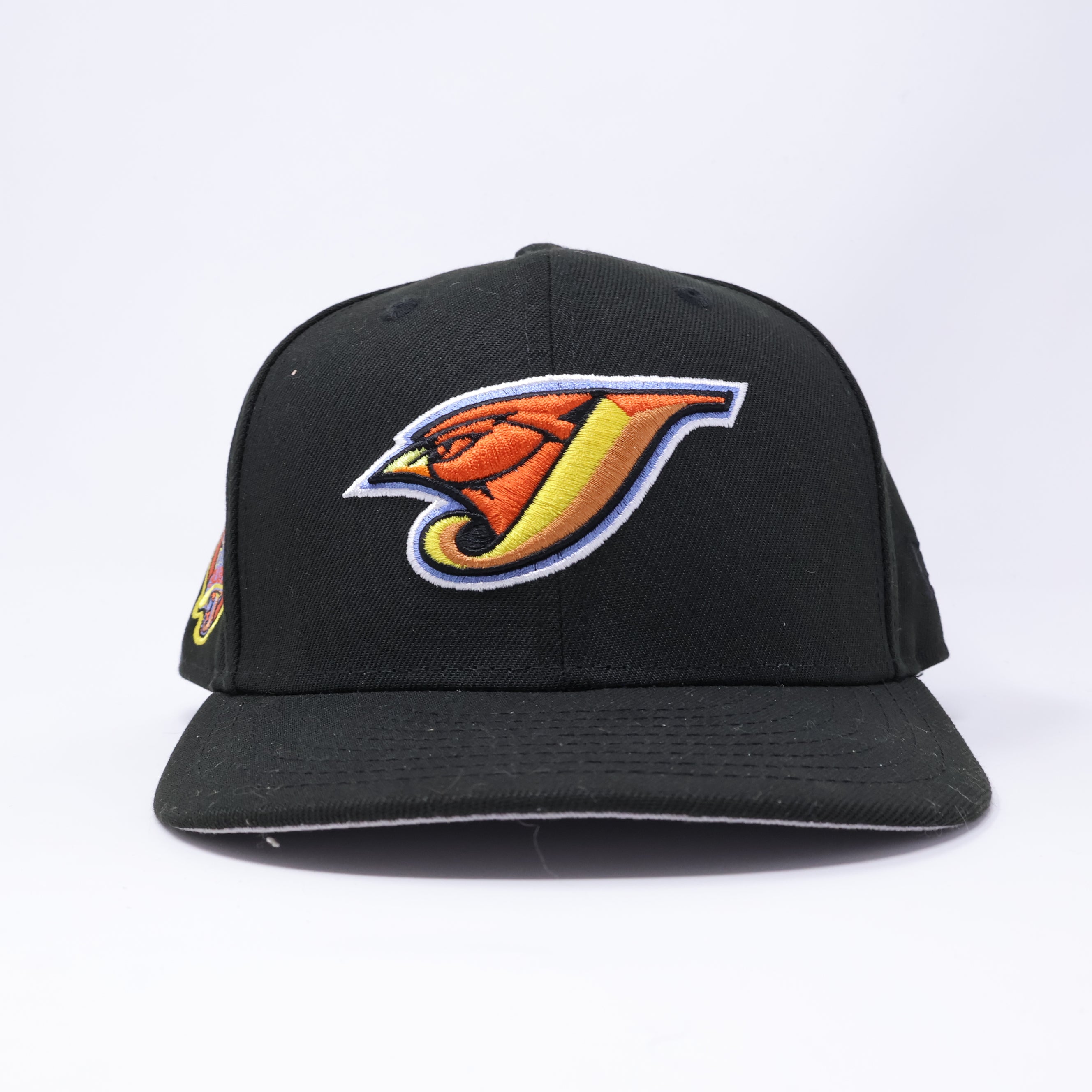 USED 1/2 Black Toronto Blue Jays 30th Season 59fifty New Era Fitted Hat Cap