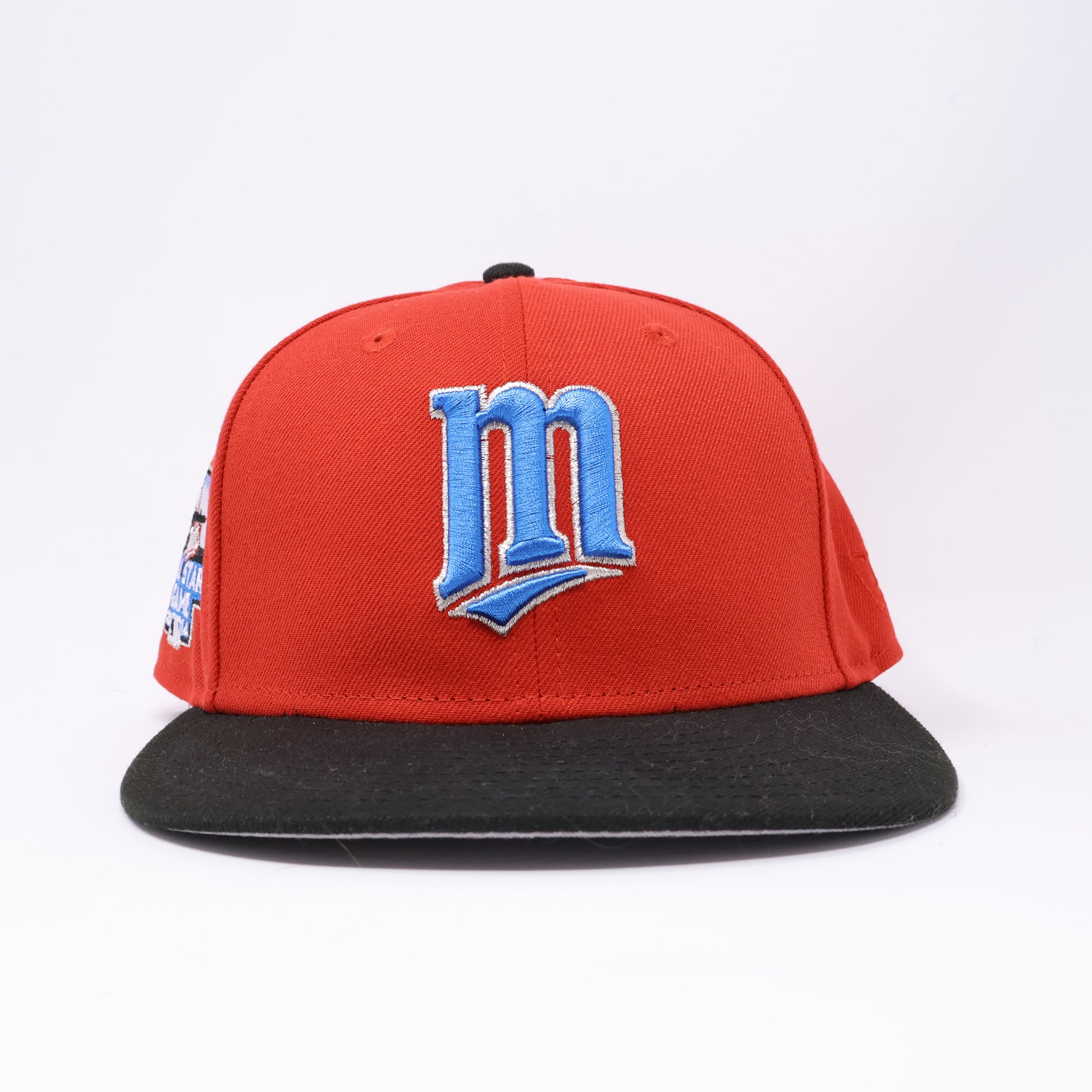 USED 1/4 Red Minnesota Twins 2014 All Star Game 59fifty New Era Fitted Hat Cap