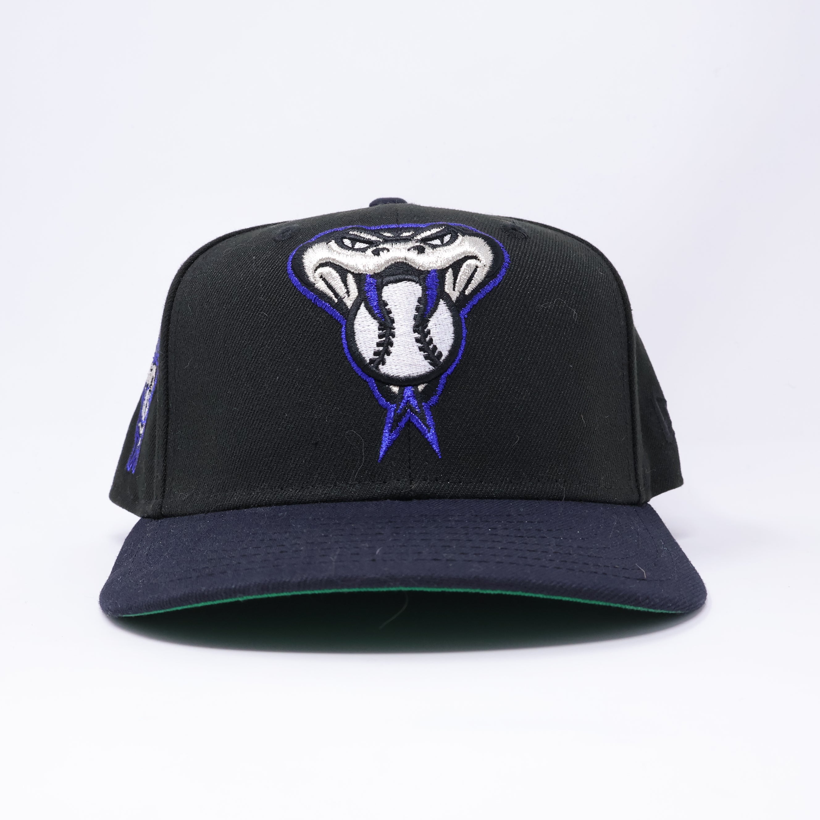 USED 3/8 Black Arizona Diamondbacks 1998 Inaugural Season 59fifty New Era Fitted Hat Cap