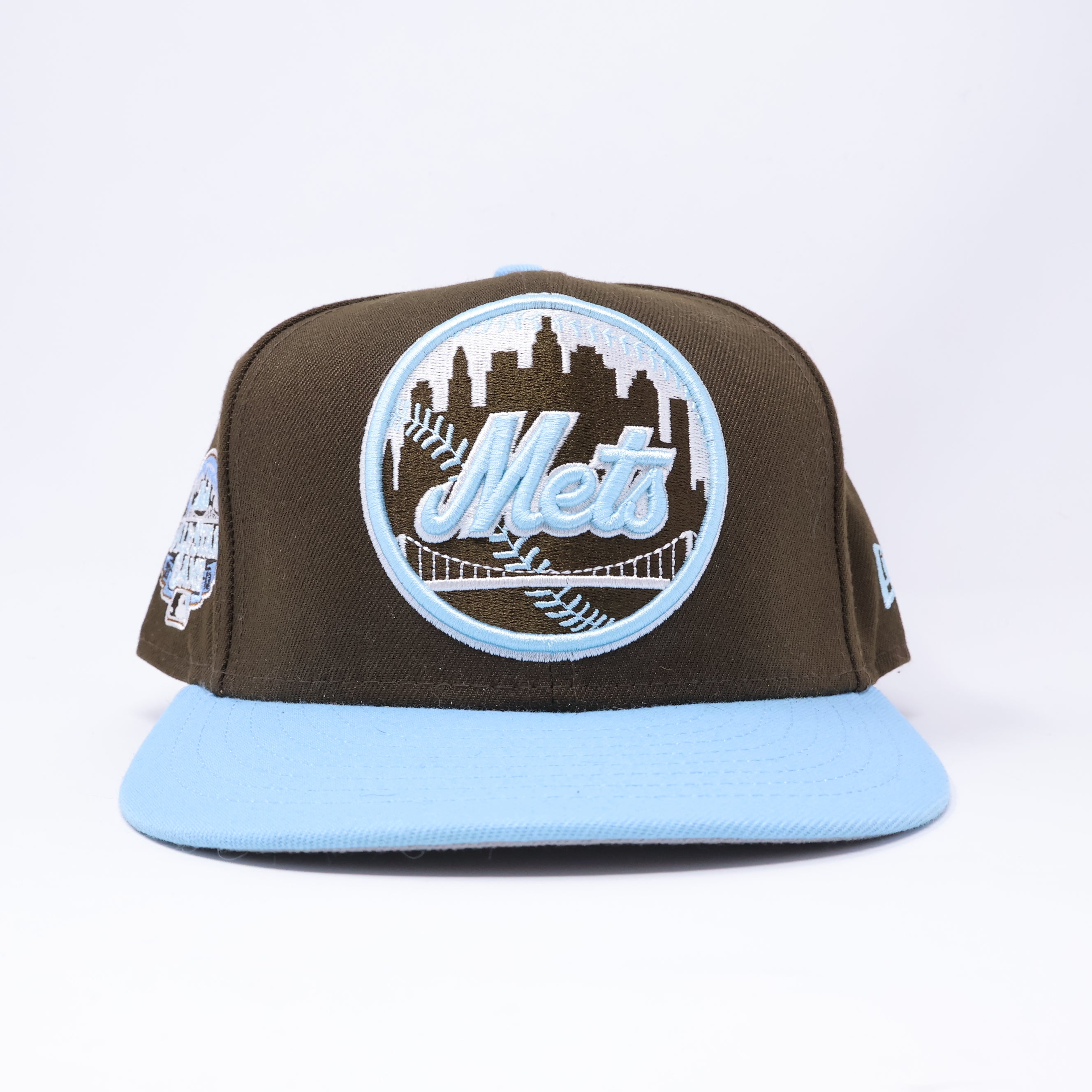 USED 1/2 Brown New York Mets 2013 All Star Game 59fifty New Era Fitted Hat Cap