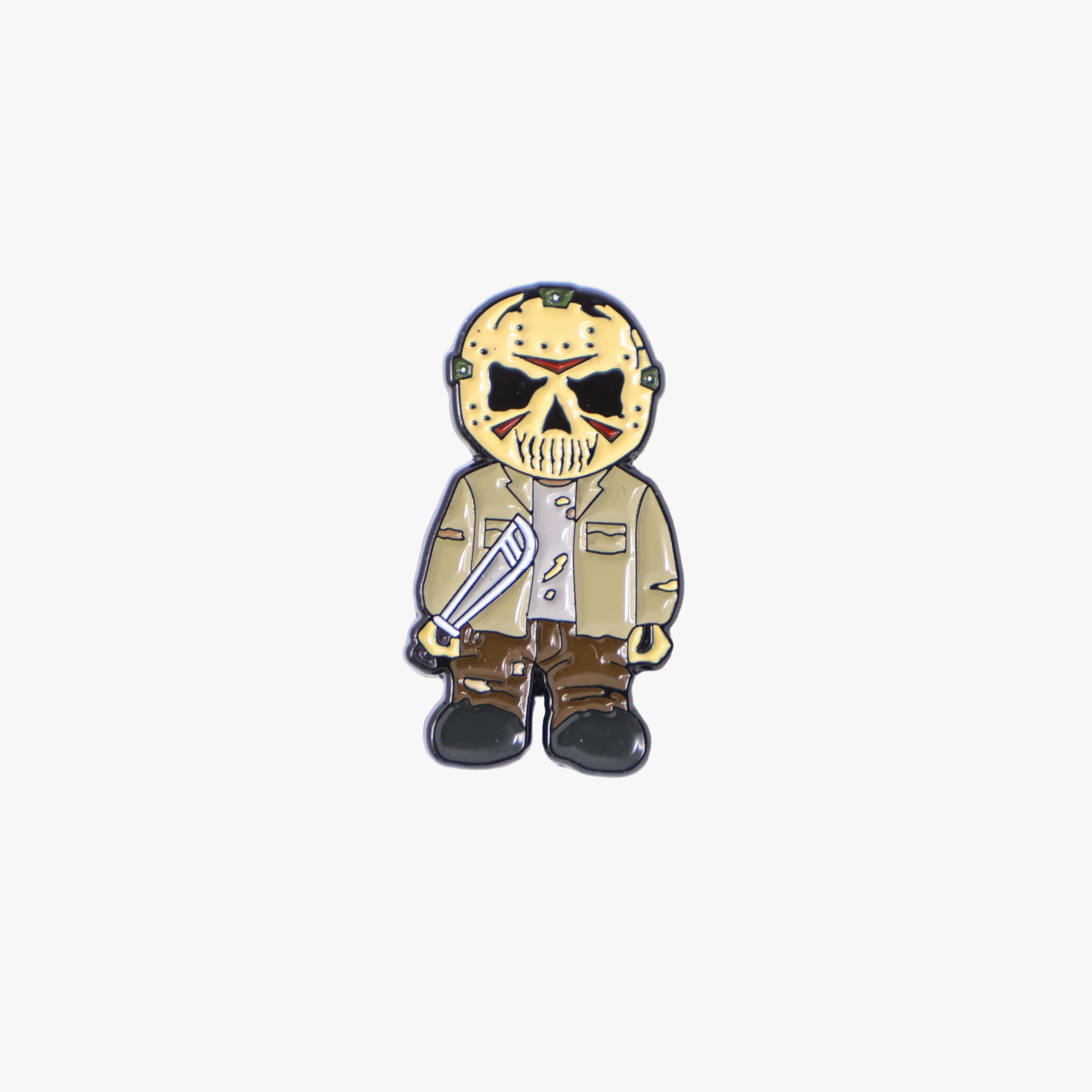 Jason Halloween Graphic Pin