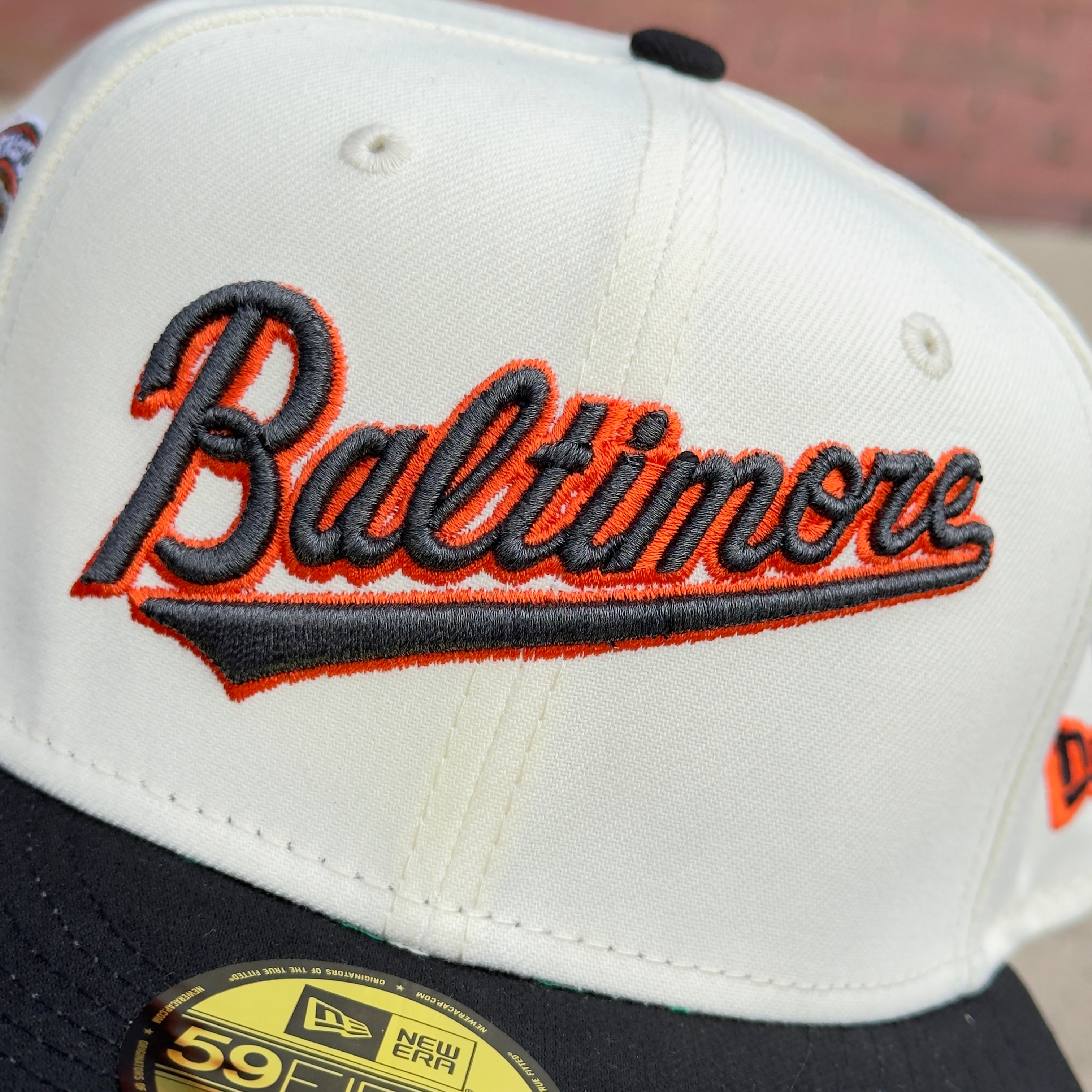 7 5/8 Chrome Baltimore Orioles 30th Anniversary 59fifty New Era Fitted Cap Hat
