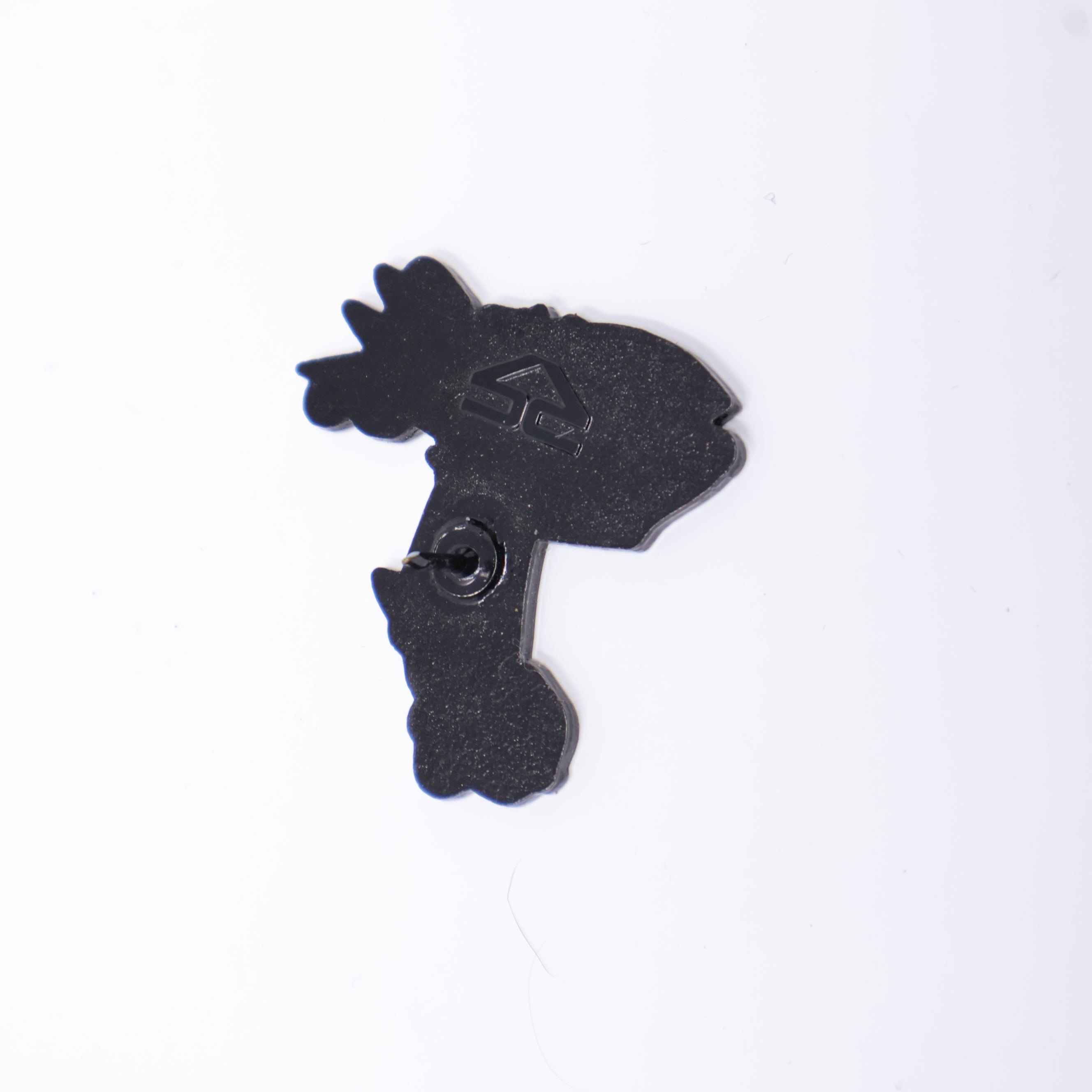 Green Resting Pigeon Graphic Pin